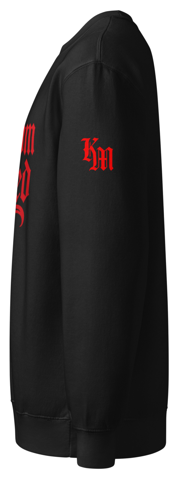 Kingdom Minded Sweatshirt — Black — Left