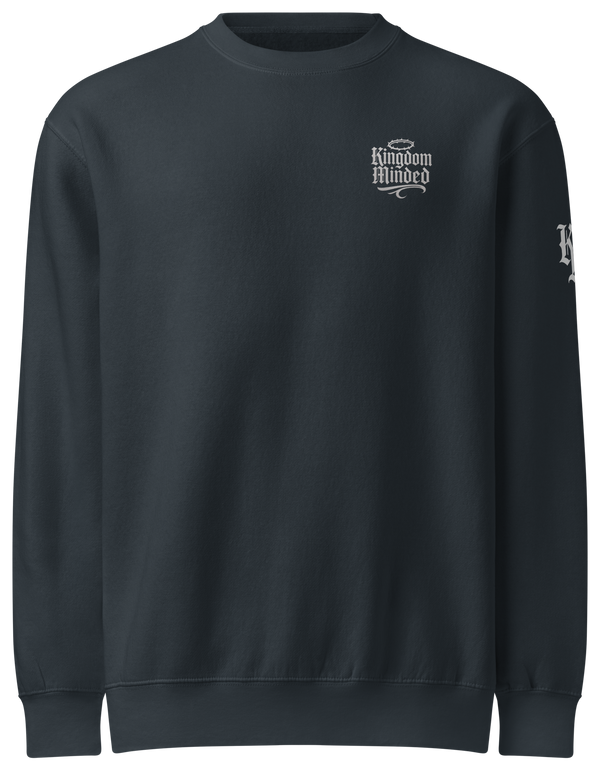 Humility Premium Sweatshirt — navy — Front