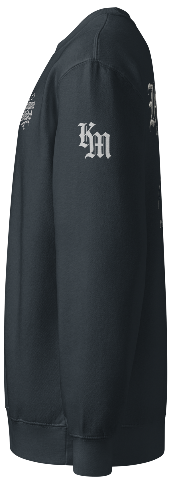 Humility Premium Sweatshirt — navy — Left