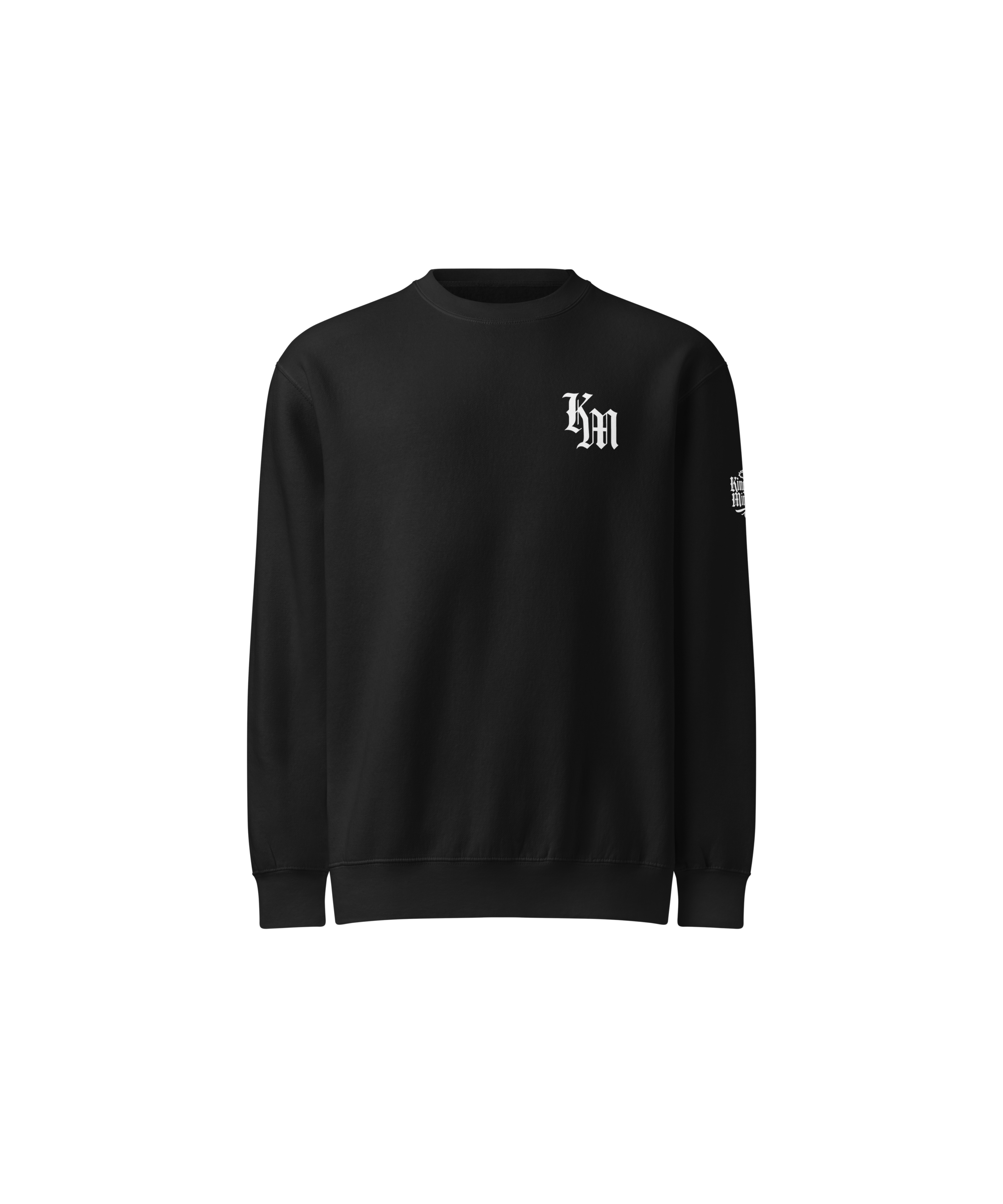 Yahweh Premium Sweatshirt — Black — Front