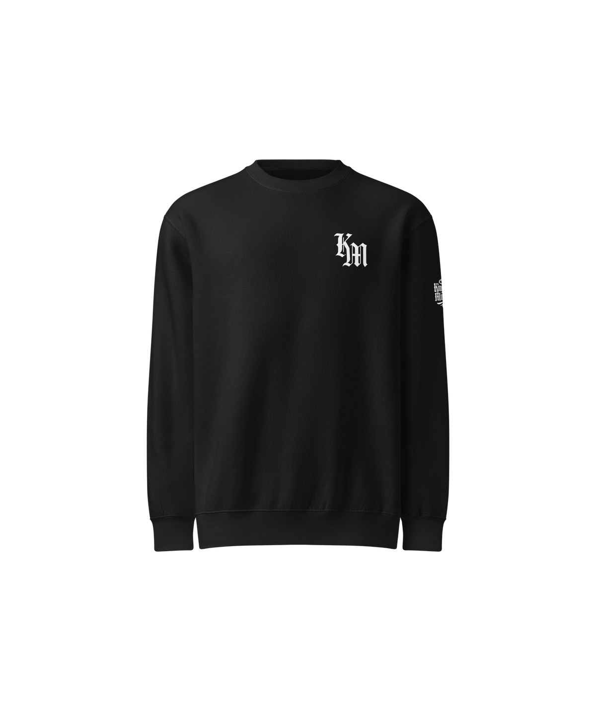 Yahweh Premium Sweatshirt — Black — Front