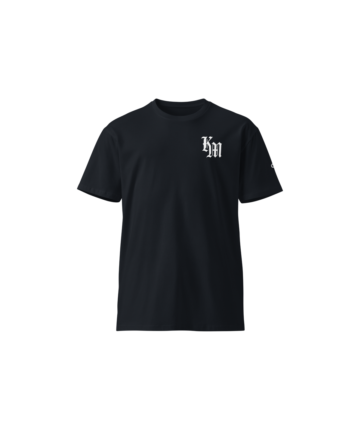 Kingdom Minded Premium Design Tee — Navy — Front