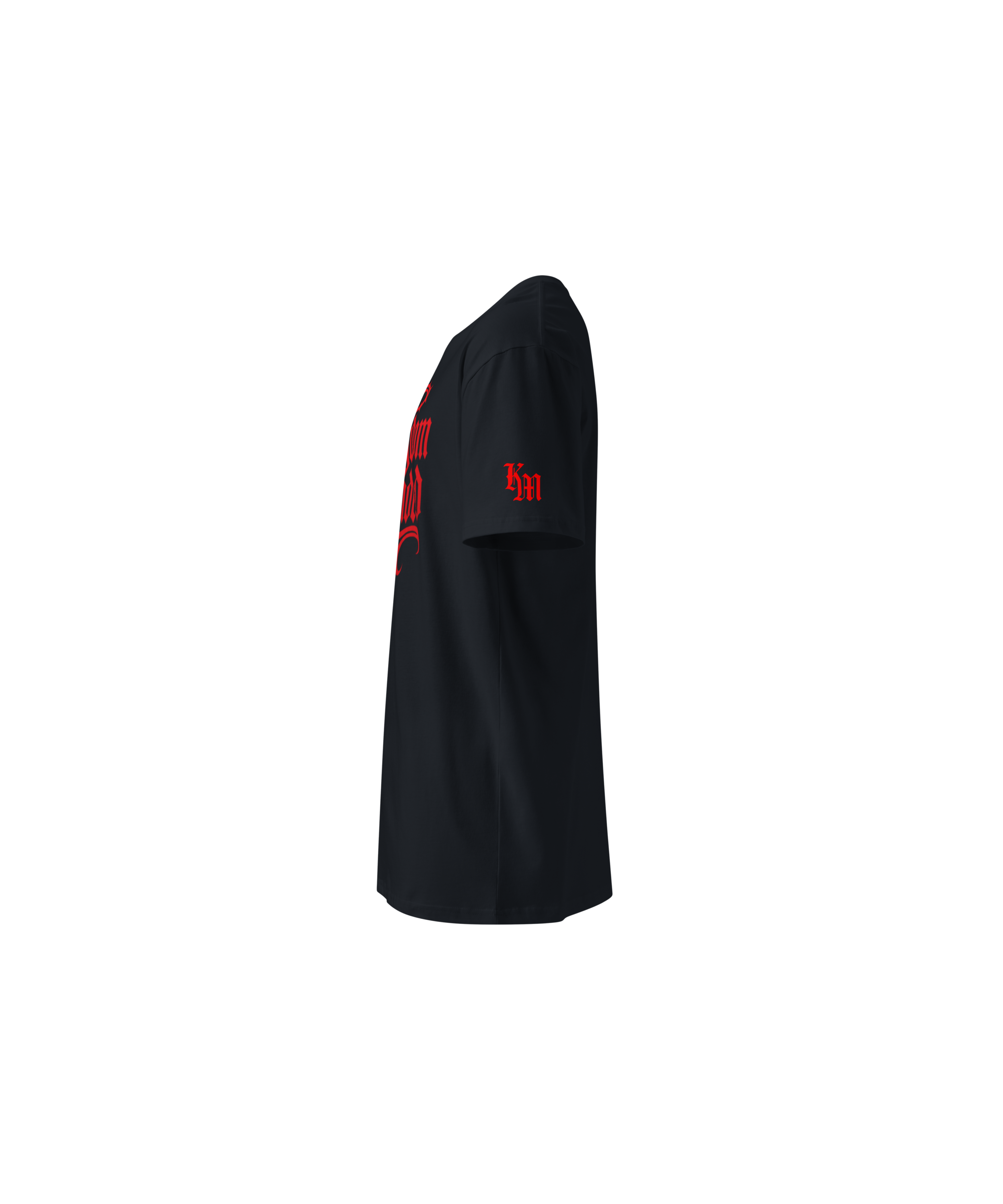 Kingdom Minded Standard Tee — Black — Left