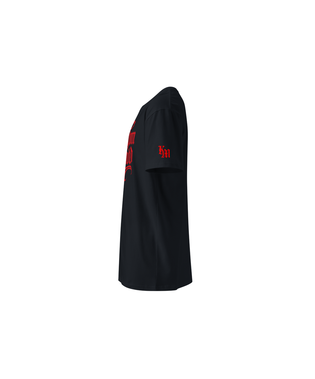 Kingdom Minded Standard Tee — Black — Left