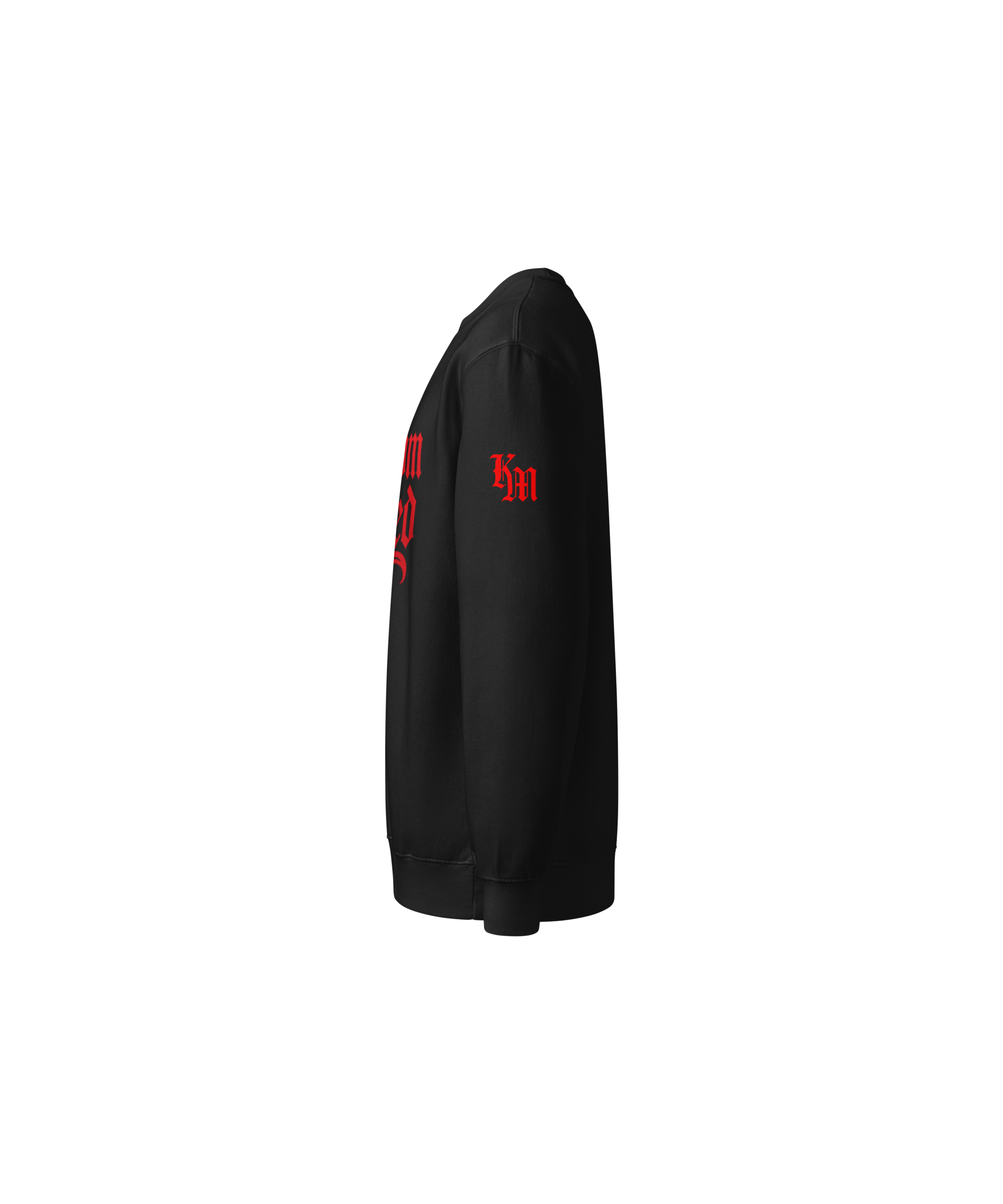 Kingdom Minded Sweatshirt — Black — Left