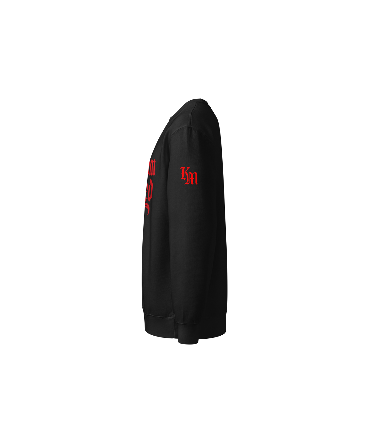 Kingdom Minded Sweatshirt — Black — Left
