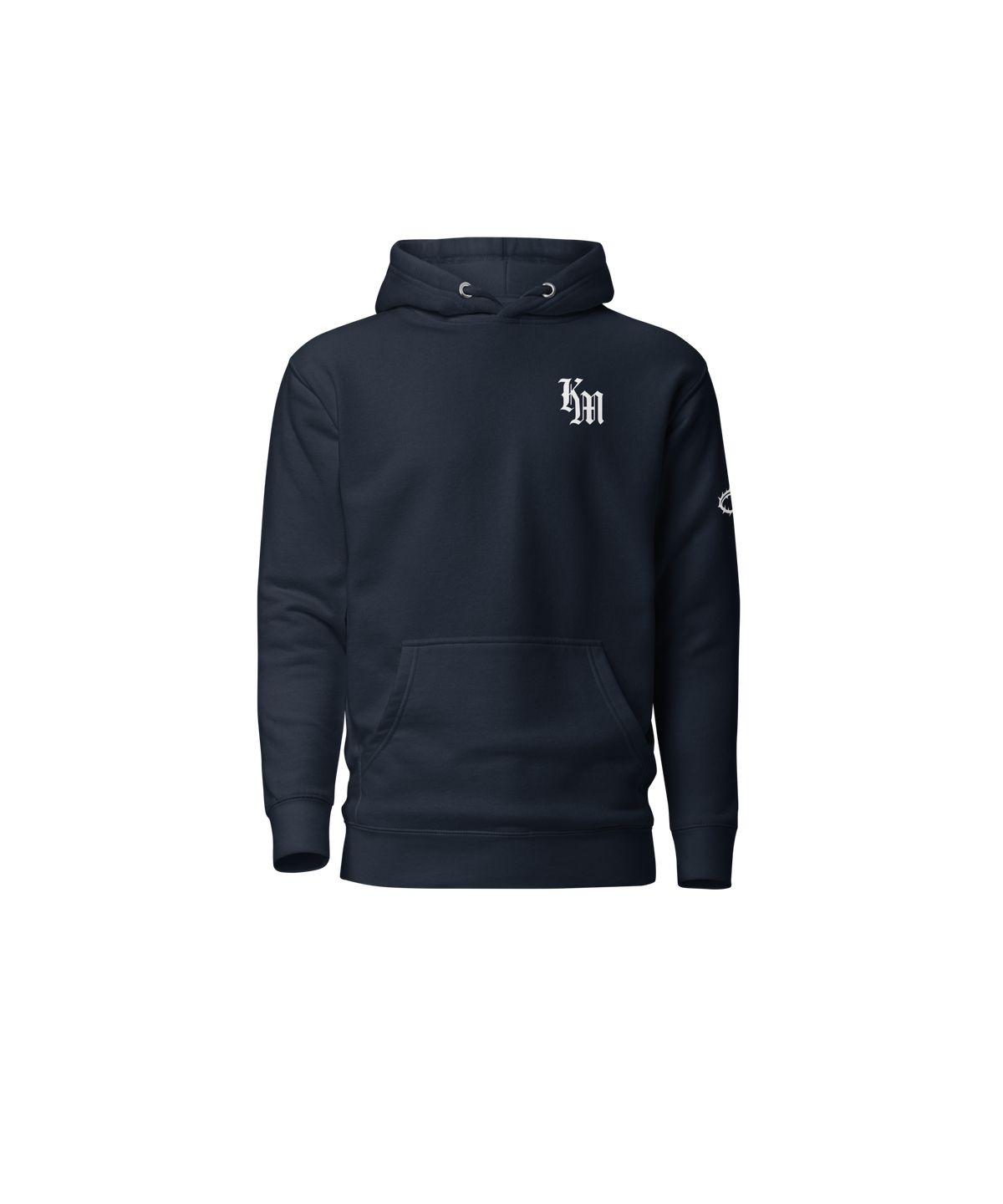 Kingdom Minded Premium Pullover Hoodie — Classic Navy — Front