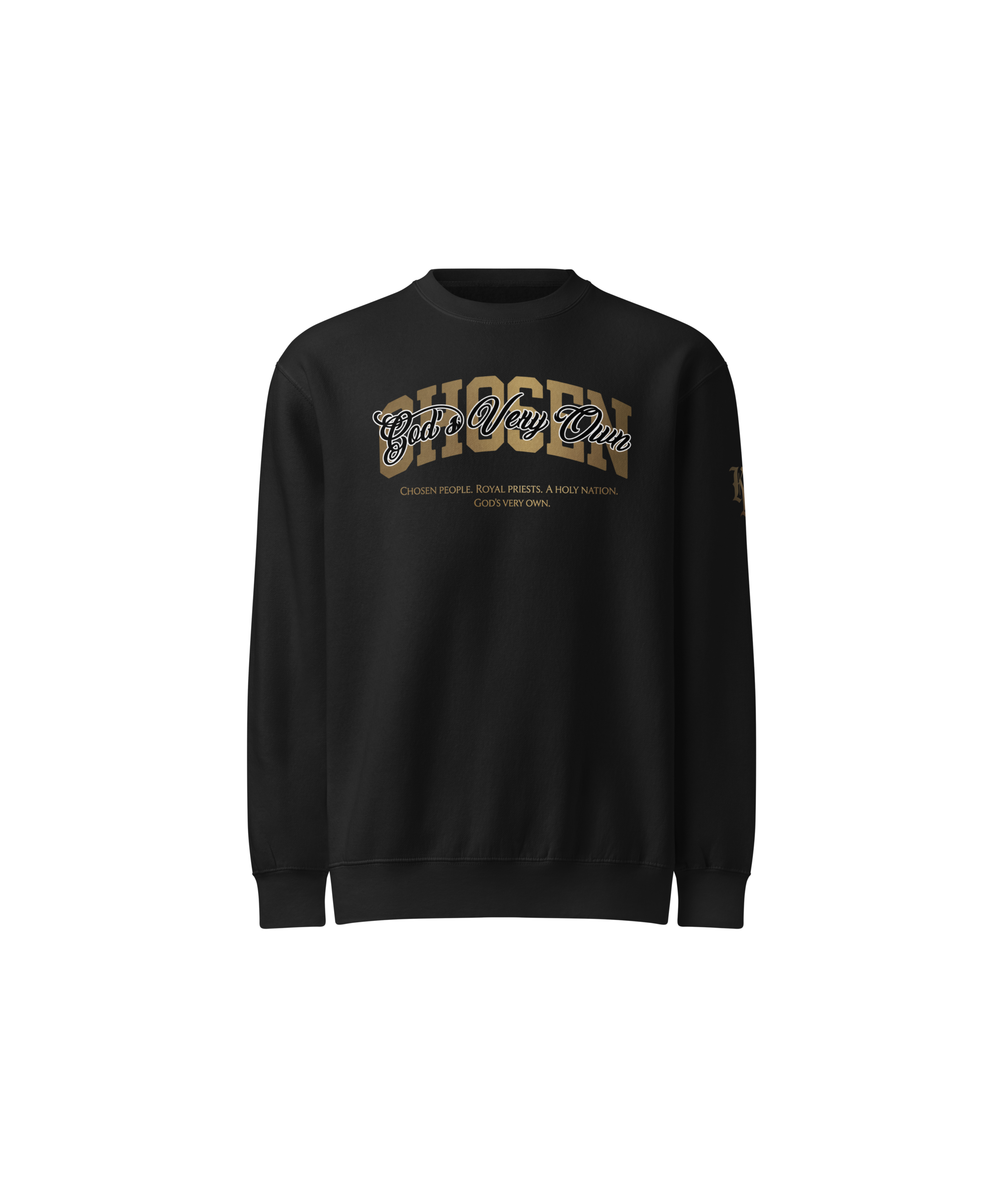 Chosen Standard Sweatshirt — Black — Front