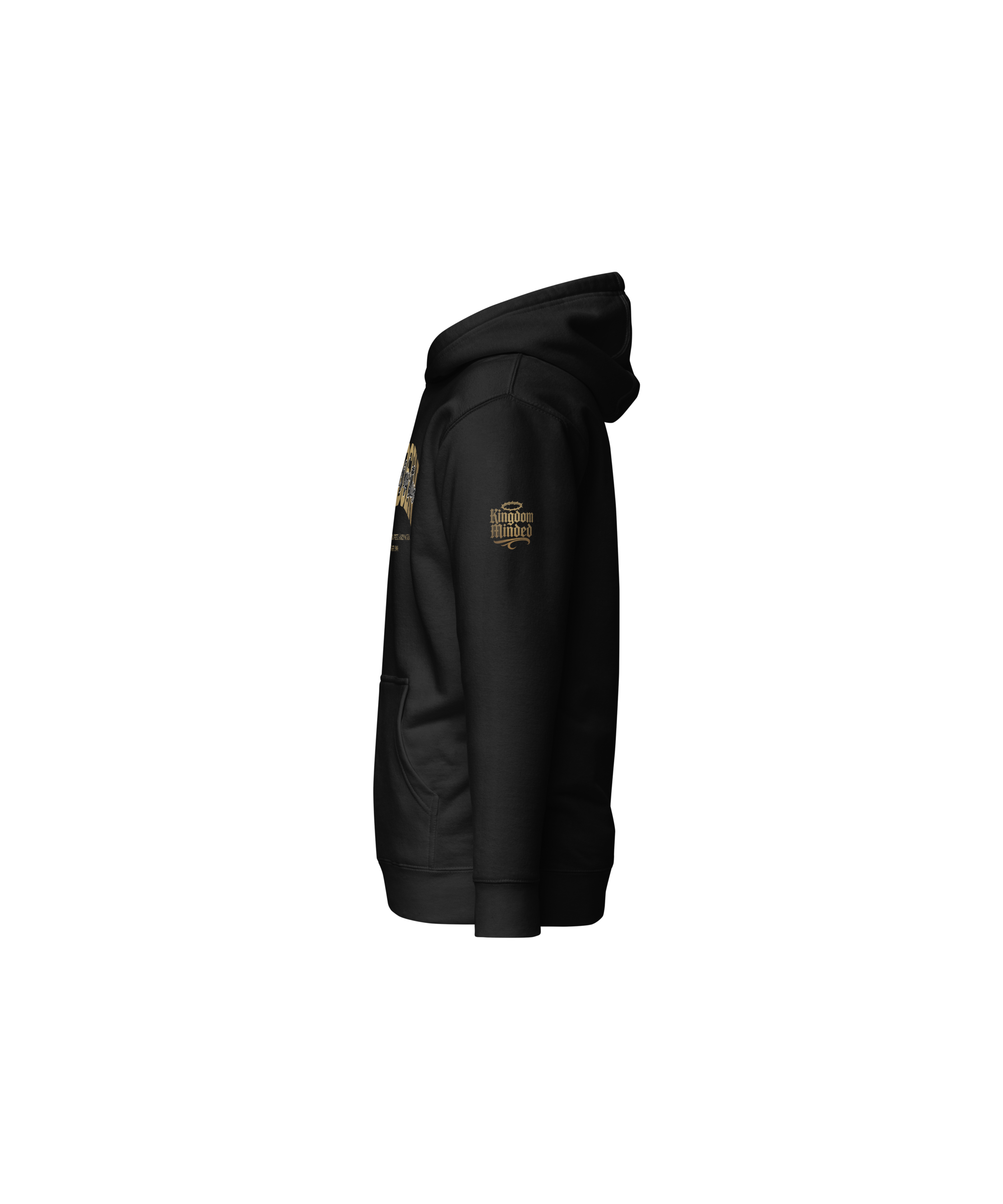 Chosen Standard Pullover Hoodie — Black — Left