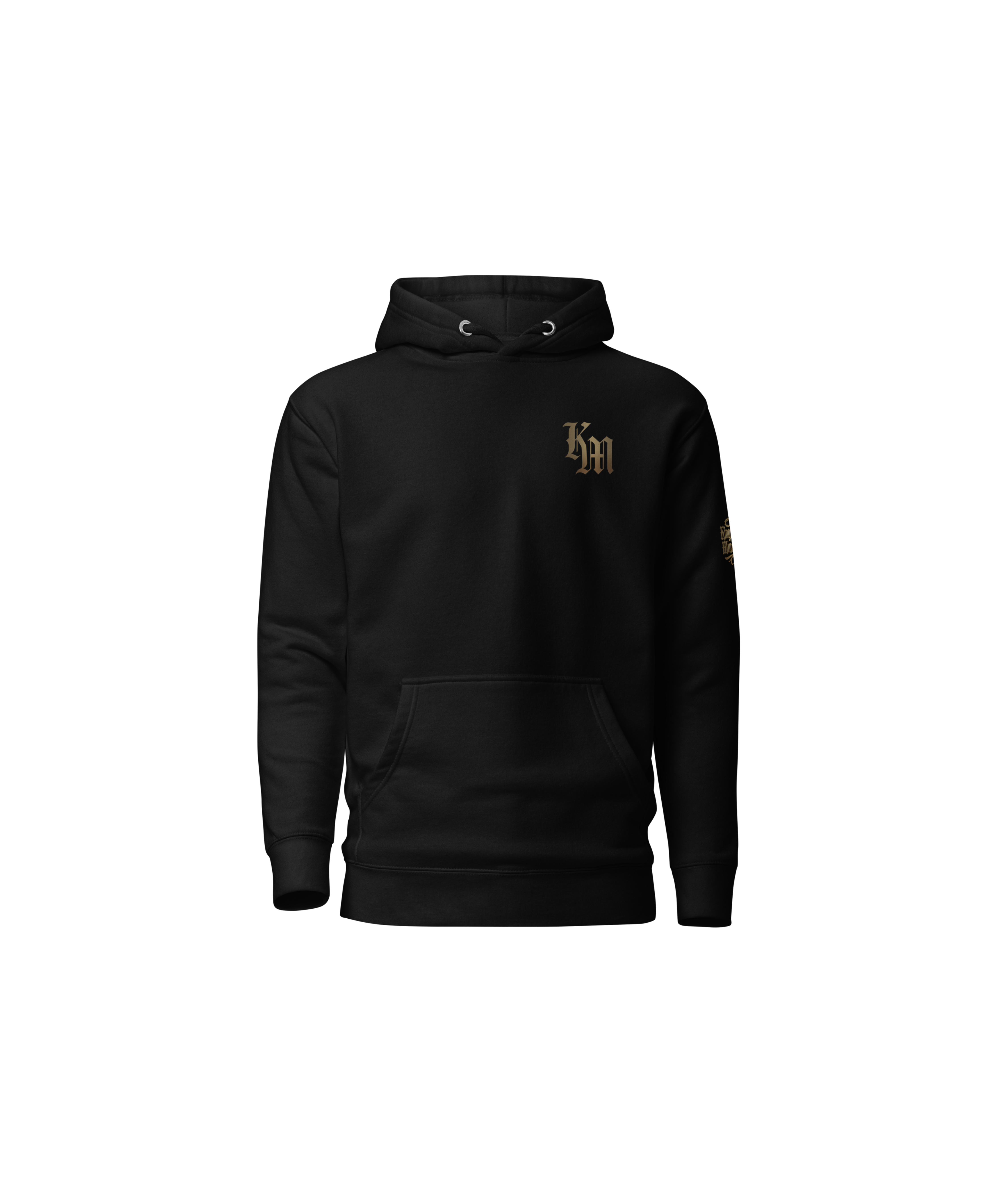 Chosen Premium Pullover Hoodie — Black — Front