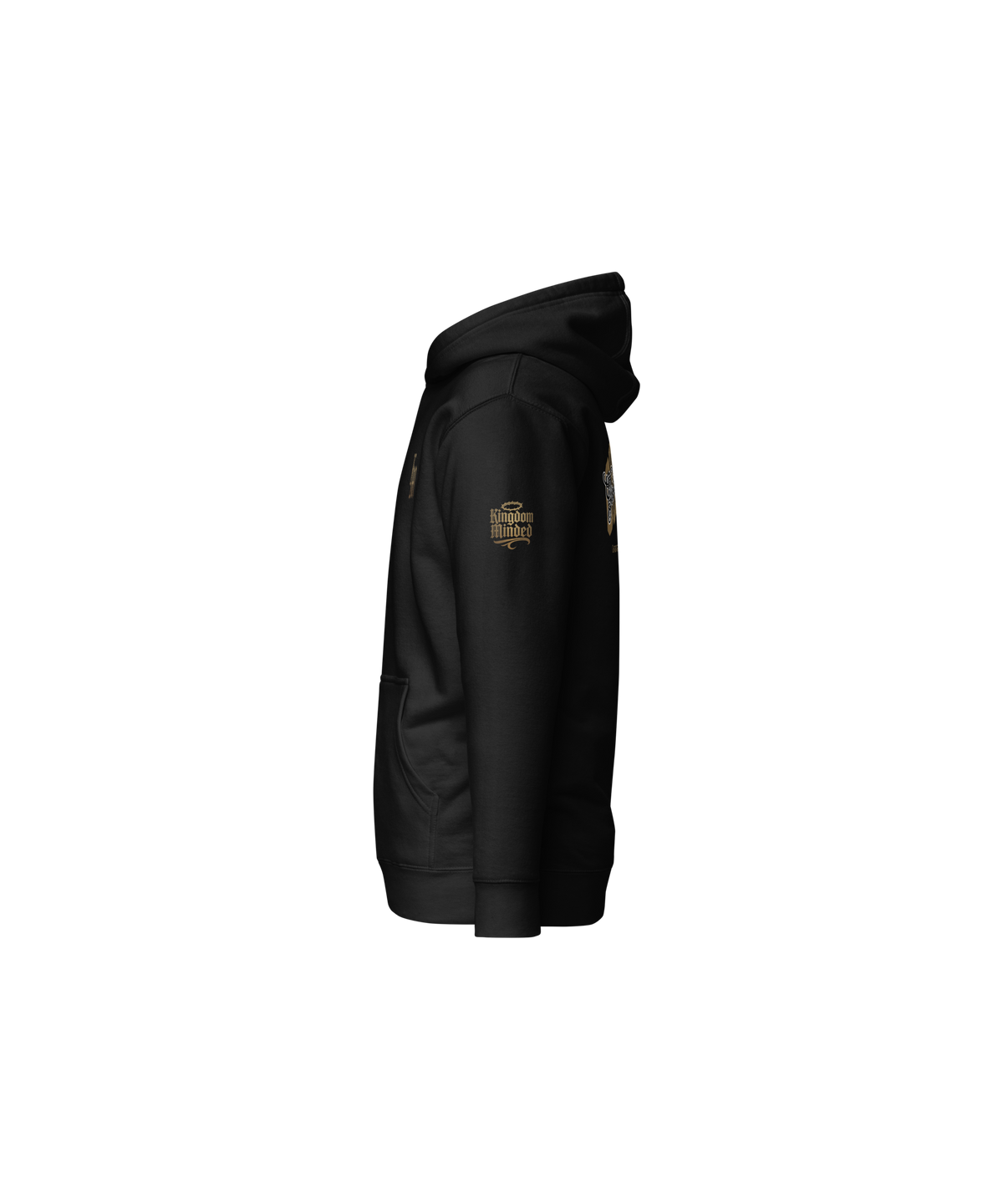 Chosen Premium Pullover Hoodie — Black — Left