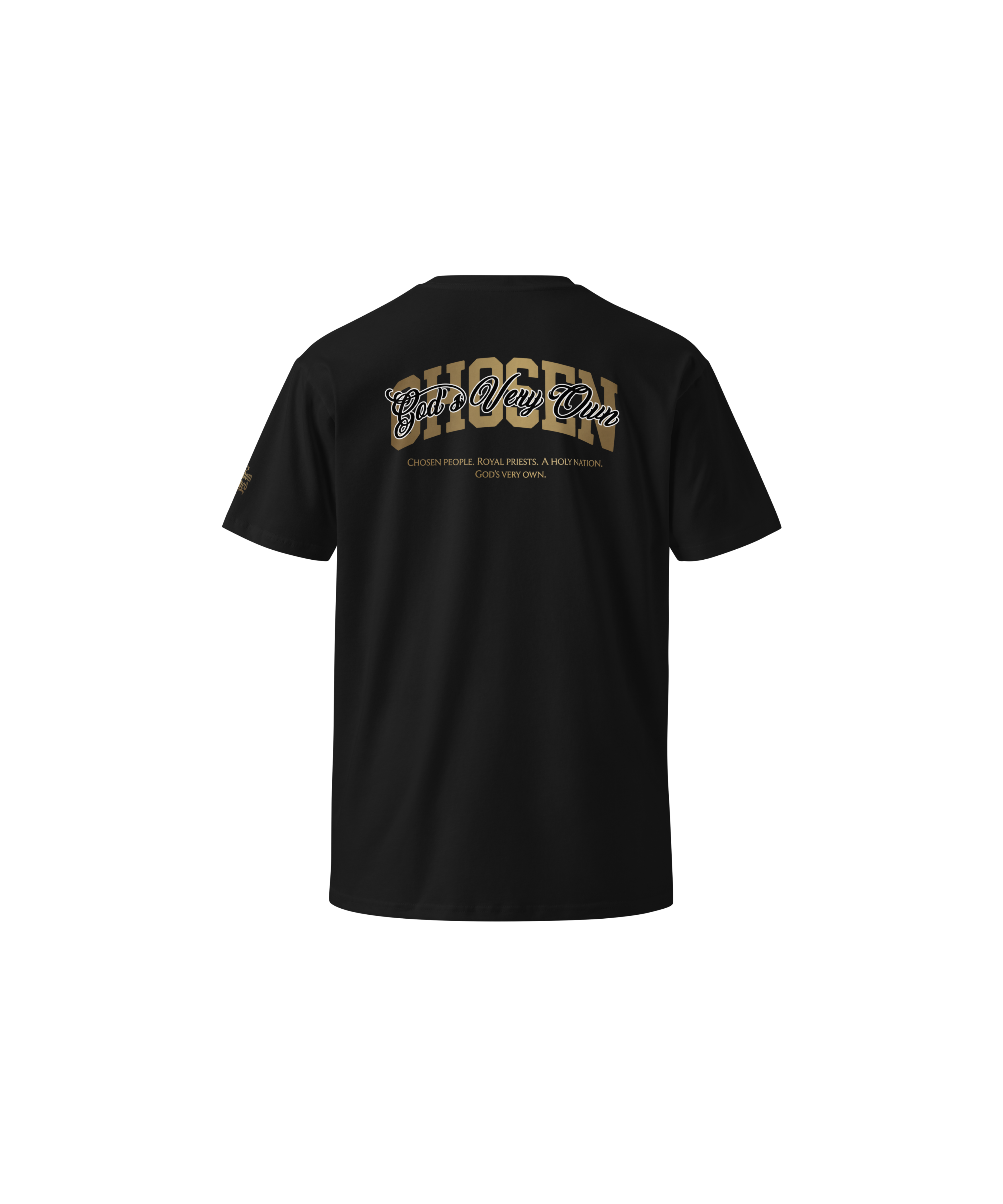 Chosen Premium Tee — Black — Back