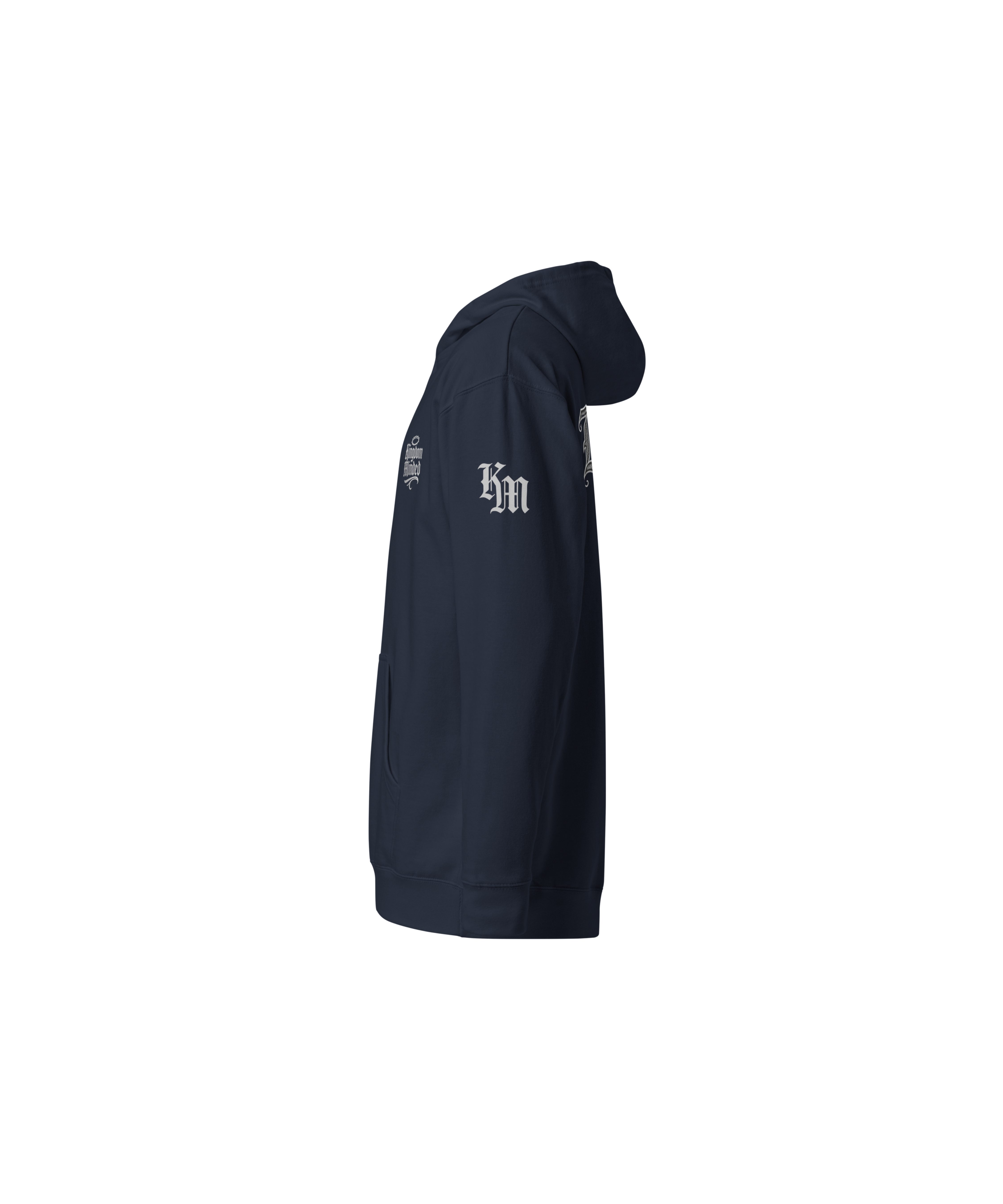 Disciple Premium Pullover Hoodie — Classic Navy — Left