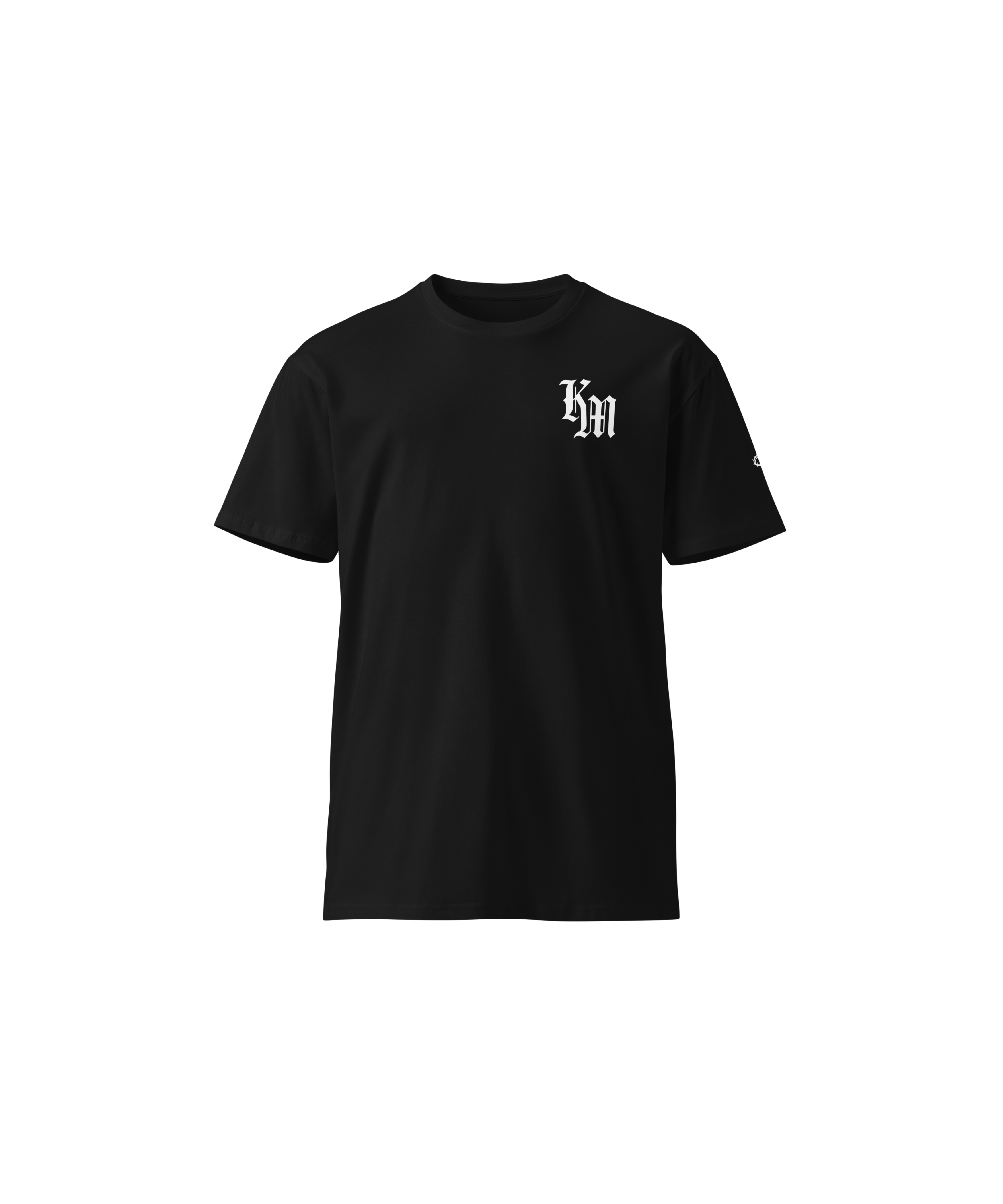 Kingdom Minded Premium Design Tee — Black — Front