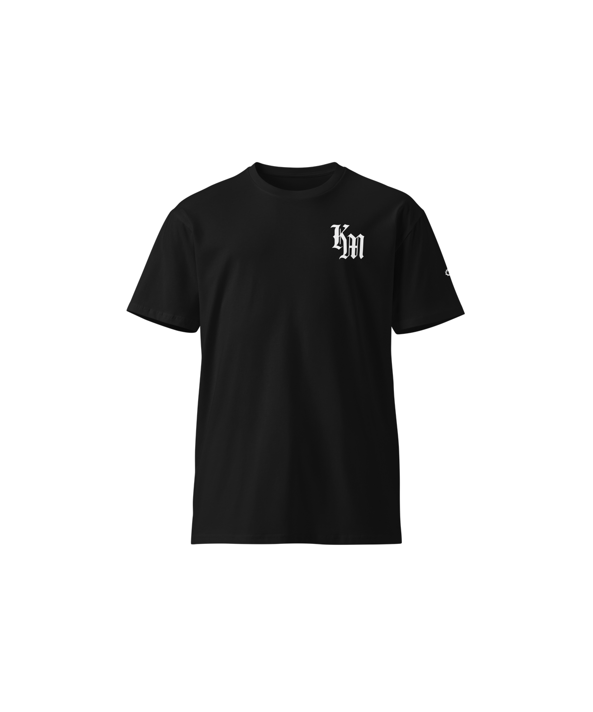Kingdom Minded Premium Design Tee — Black — Front