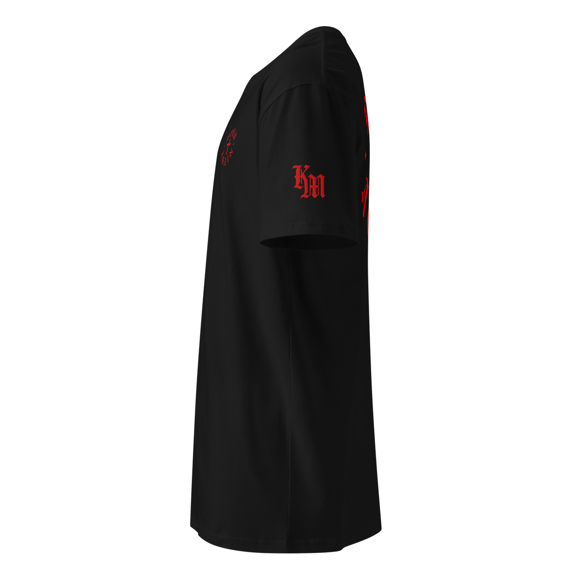 Born Again Premium Tee — Black — Left