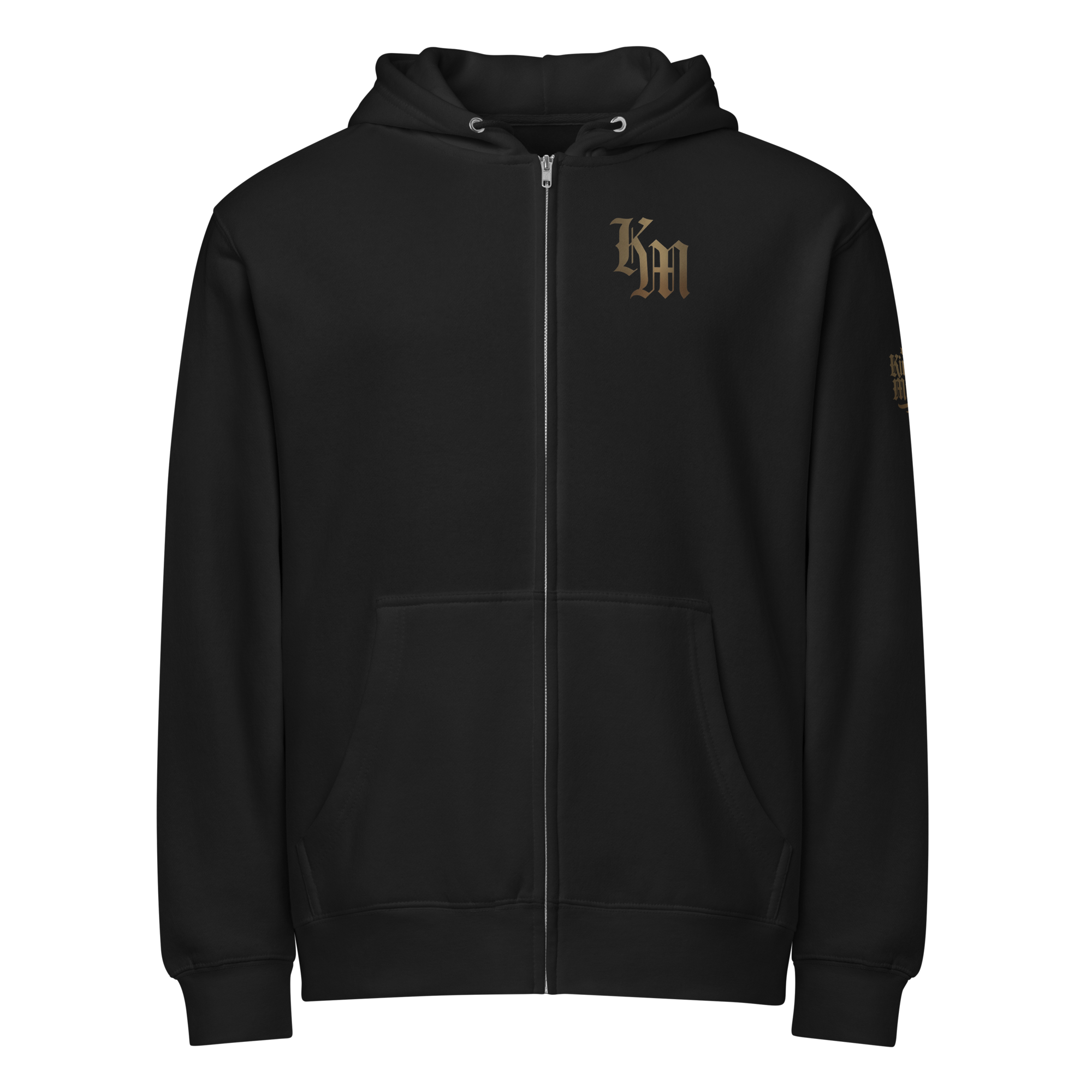 Chosen Premium Zip Hoodie — black — Front
