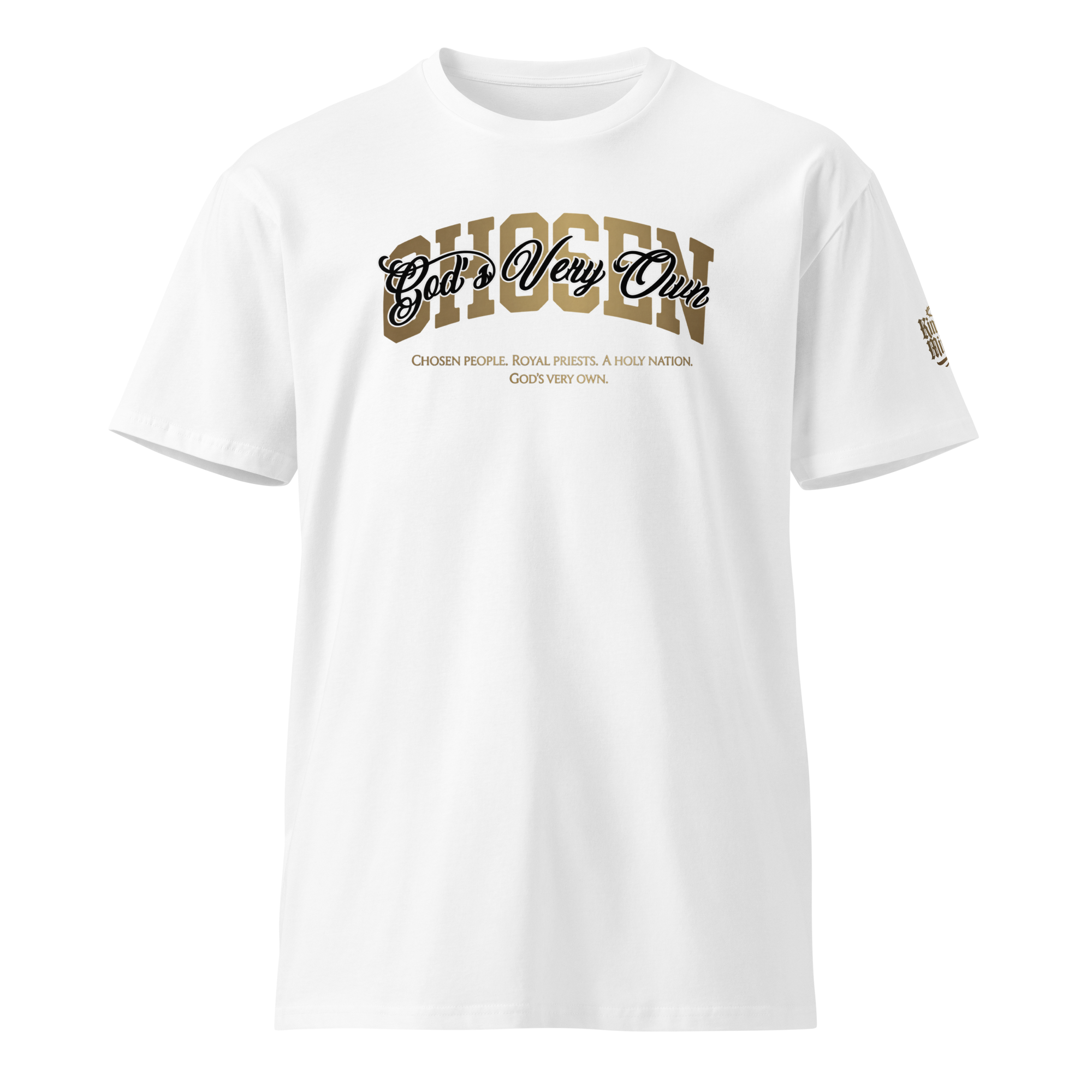 Chosen Standard Tee — White — Front