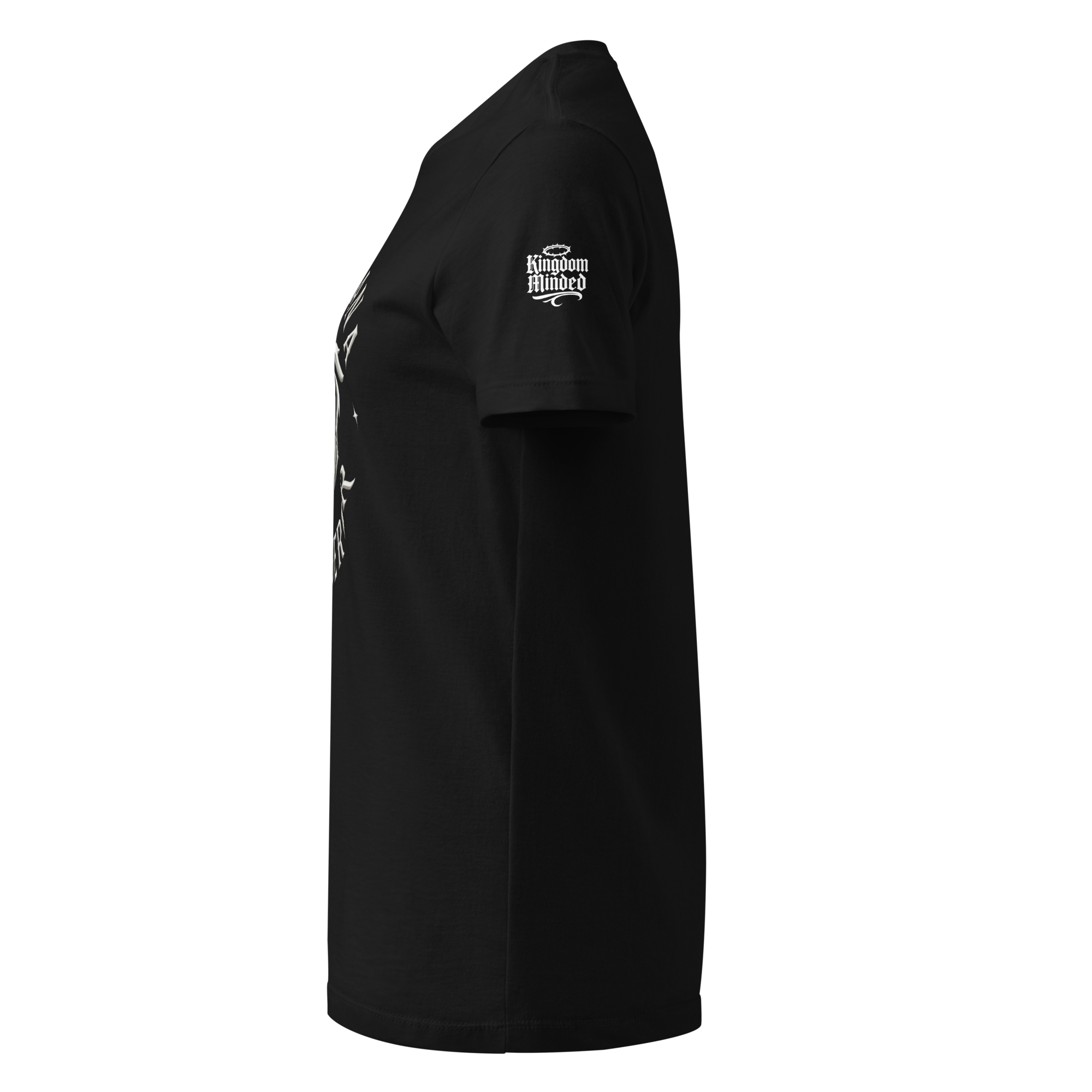 Conqueror Women's Tee — Black — Left