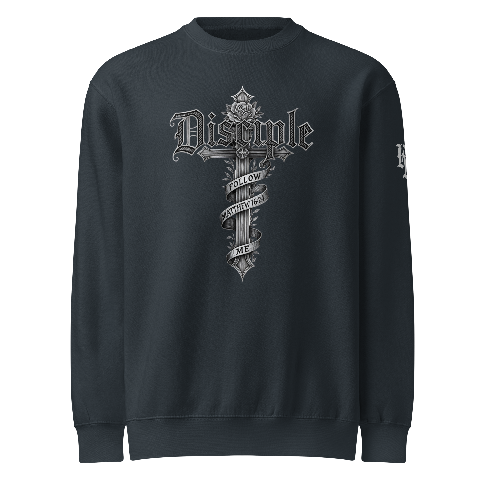 Disciple Sweatshirt — navy — Front