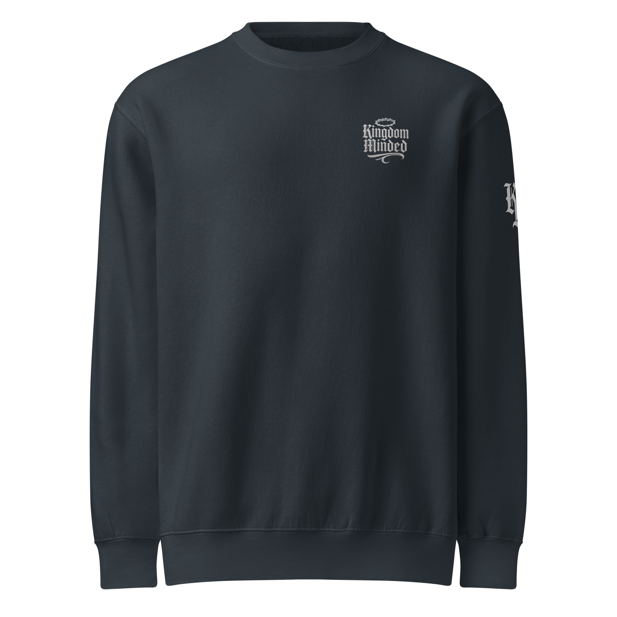 Humility Premium Sweatshirt — navy — Front