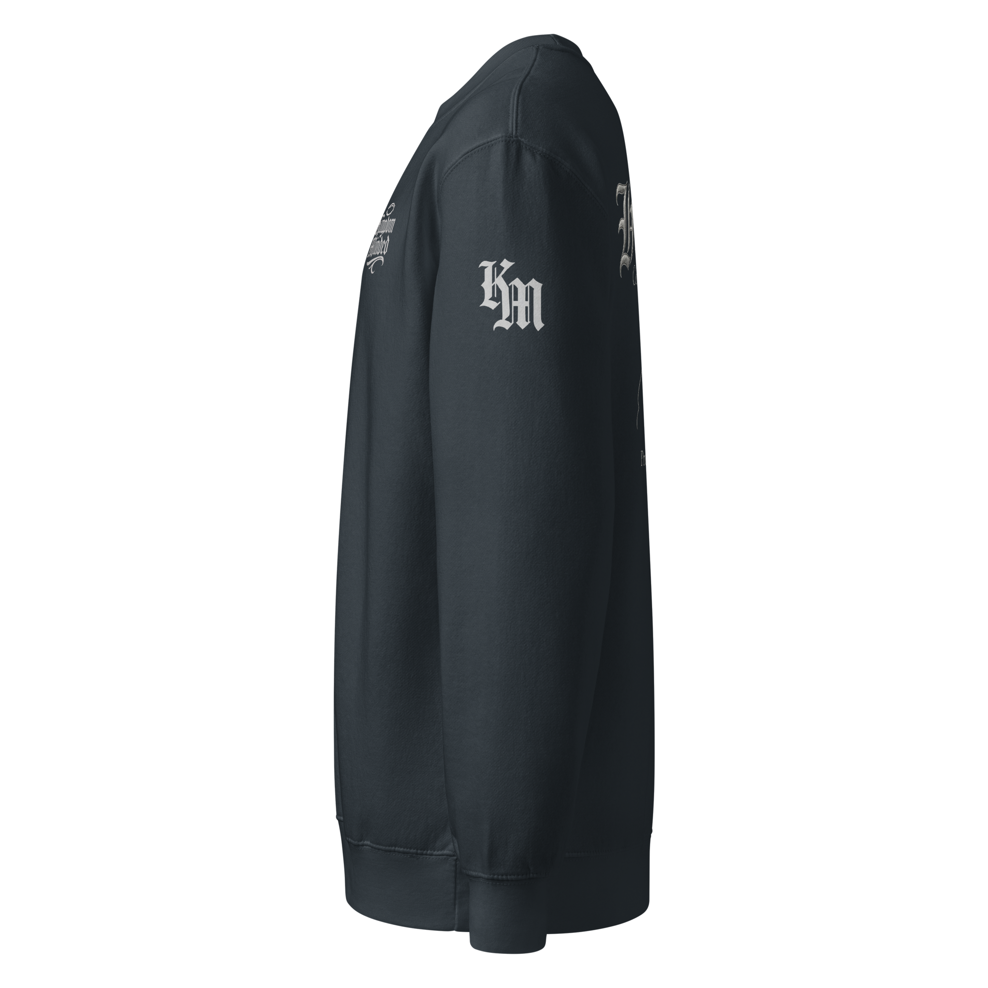 Humility Premium Sweatshirt — navy — Left