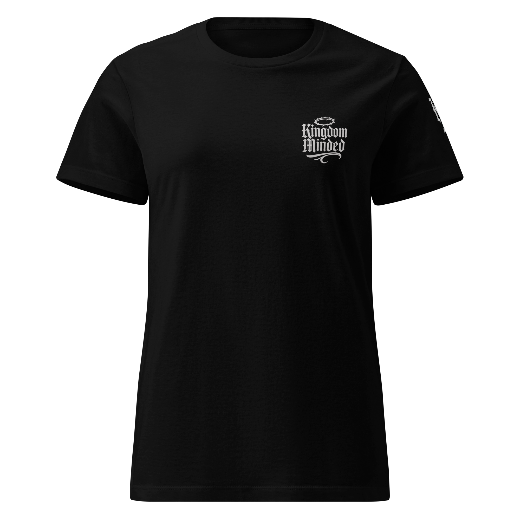 Humility Premium Women's Tee — Black — Front