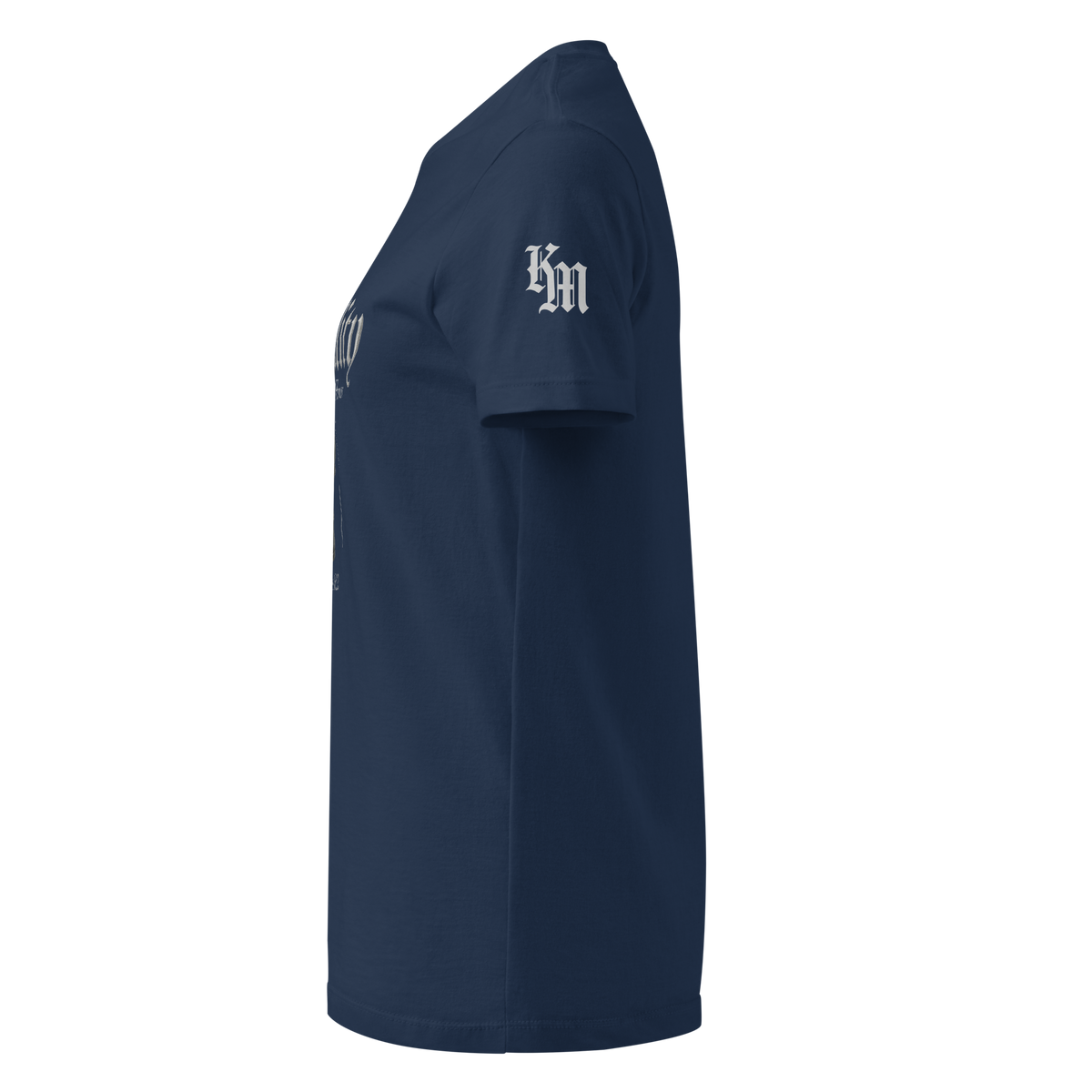 Humility Women's Tee — Ocean Navy — Left