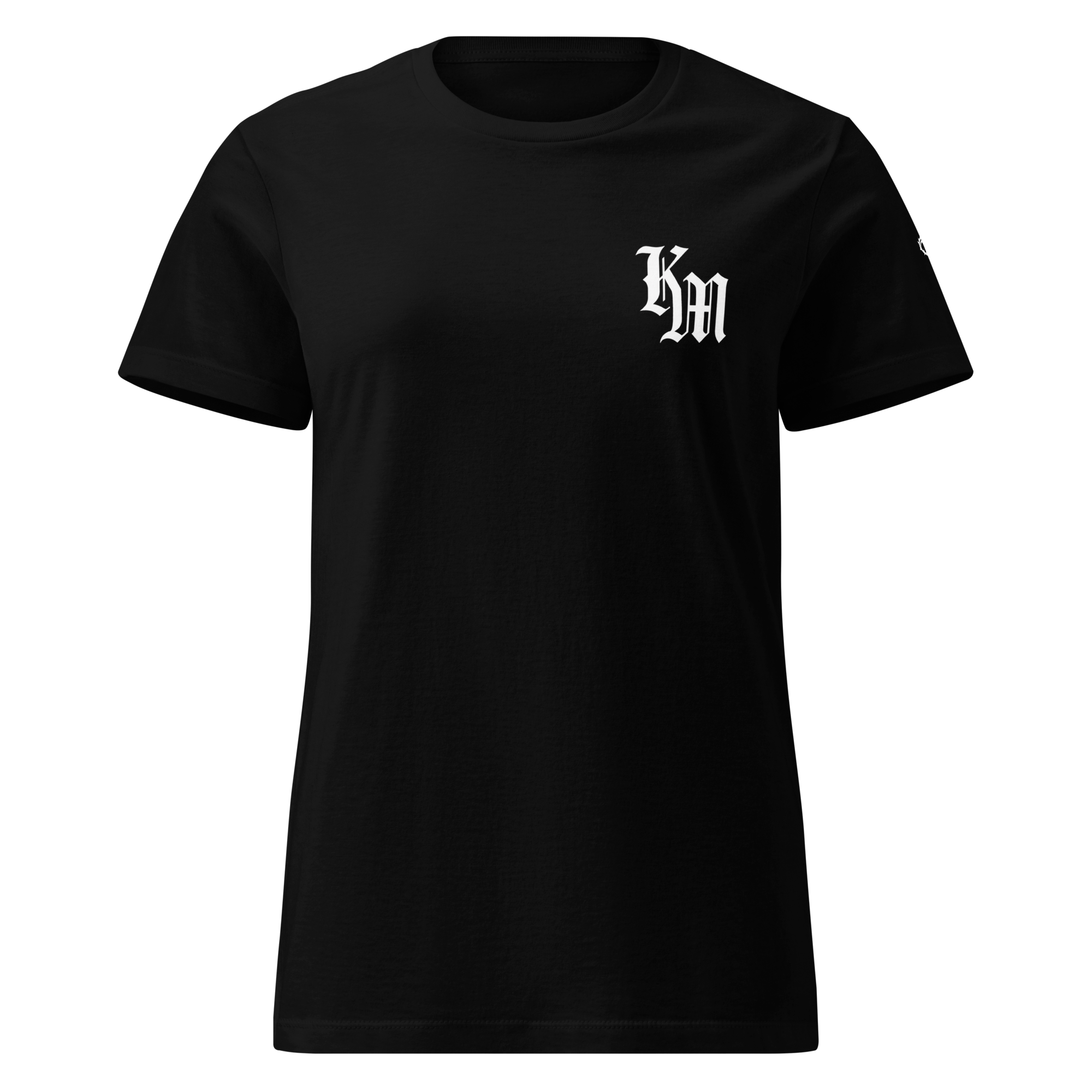 Kingdom Minded Premium Women's Tee — Black — Front
