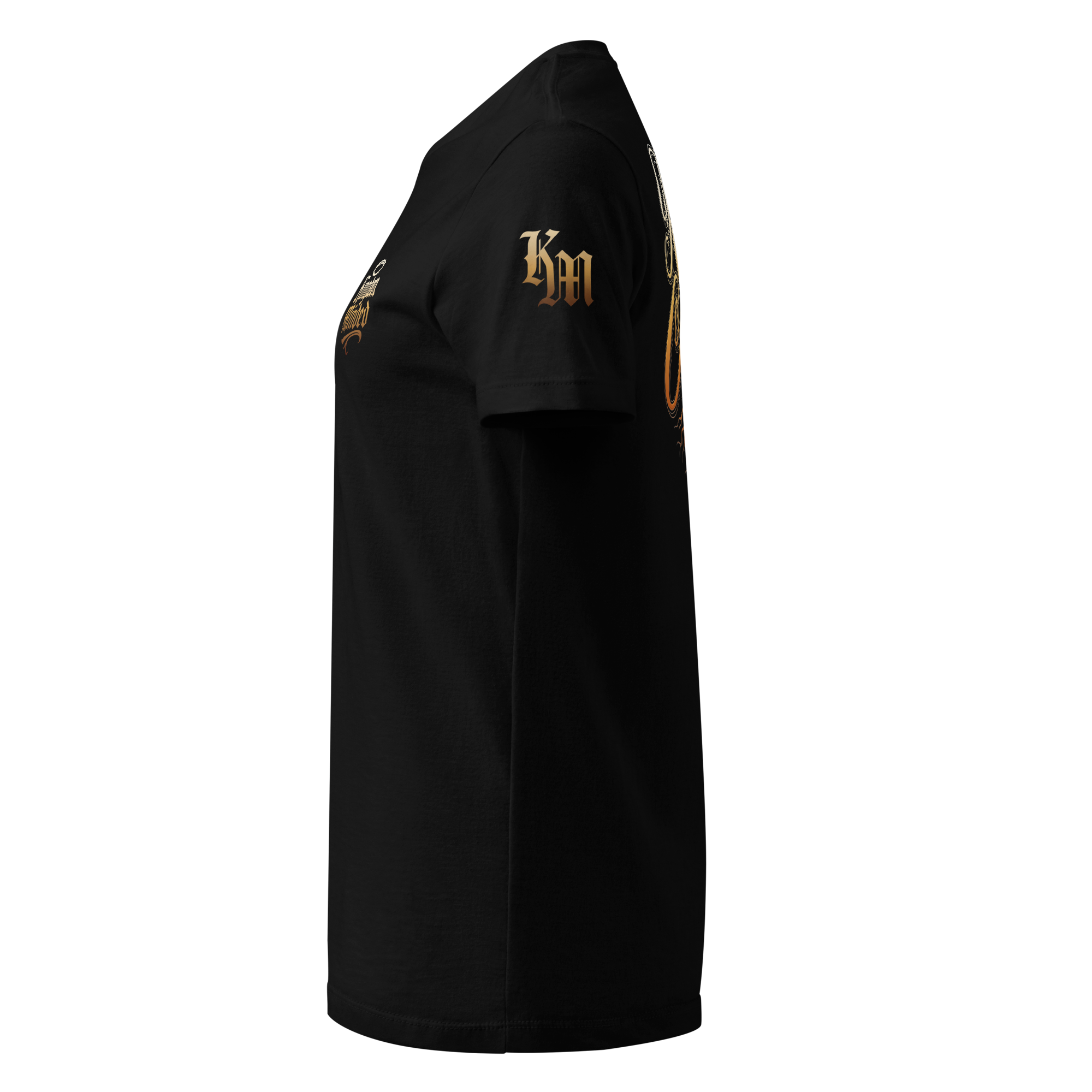 Rooted in Christ Premium Women's Tee — Black — Left