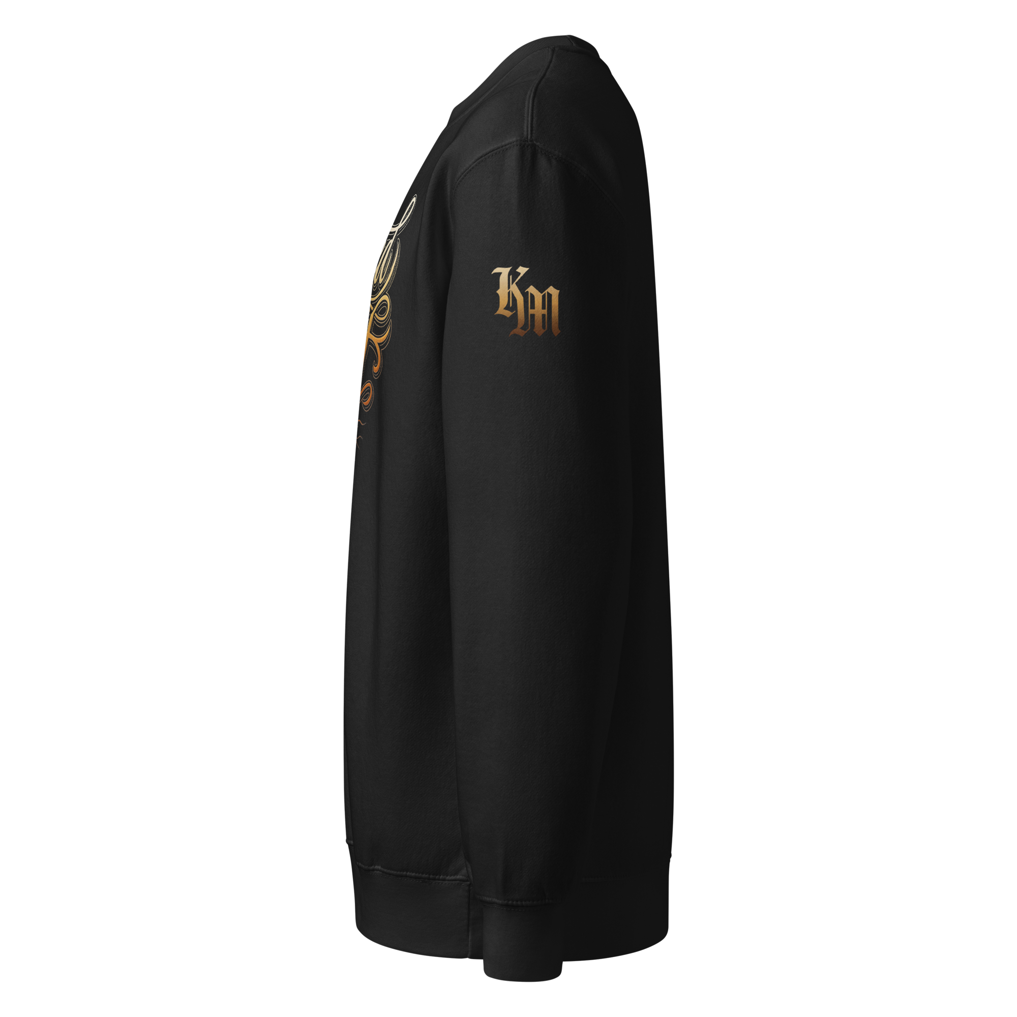 Rooted in Christ Sweatshirt — black — Left