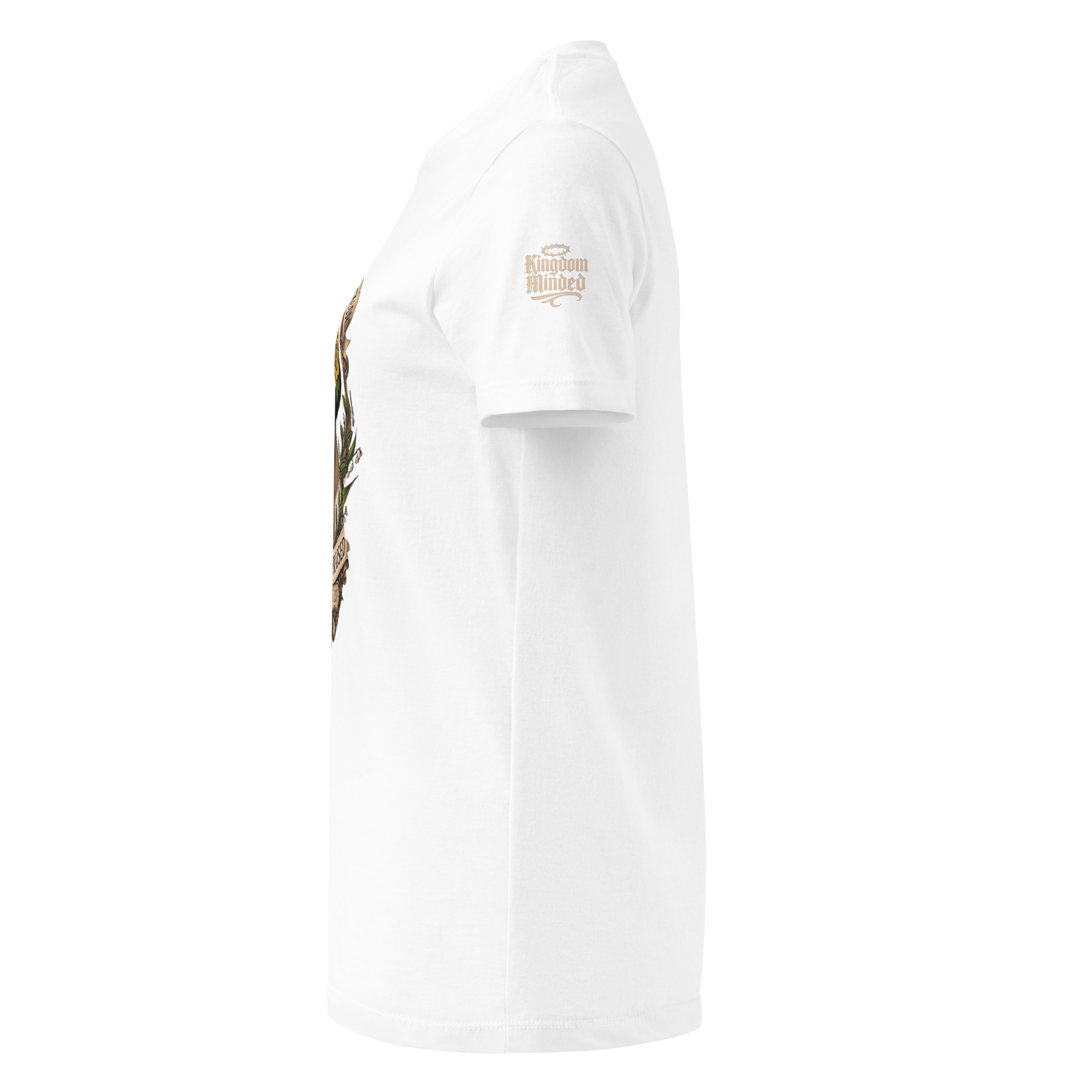 Shall Be Praised Women's Tee — White — Left