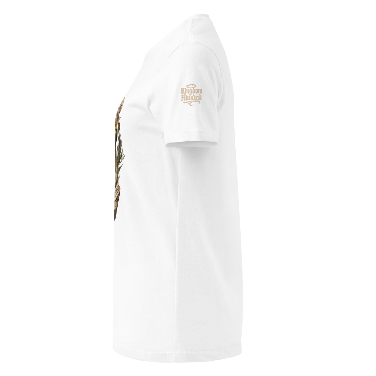 Shall Be Praised Women's Tee — White — Left