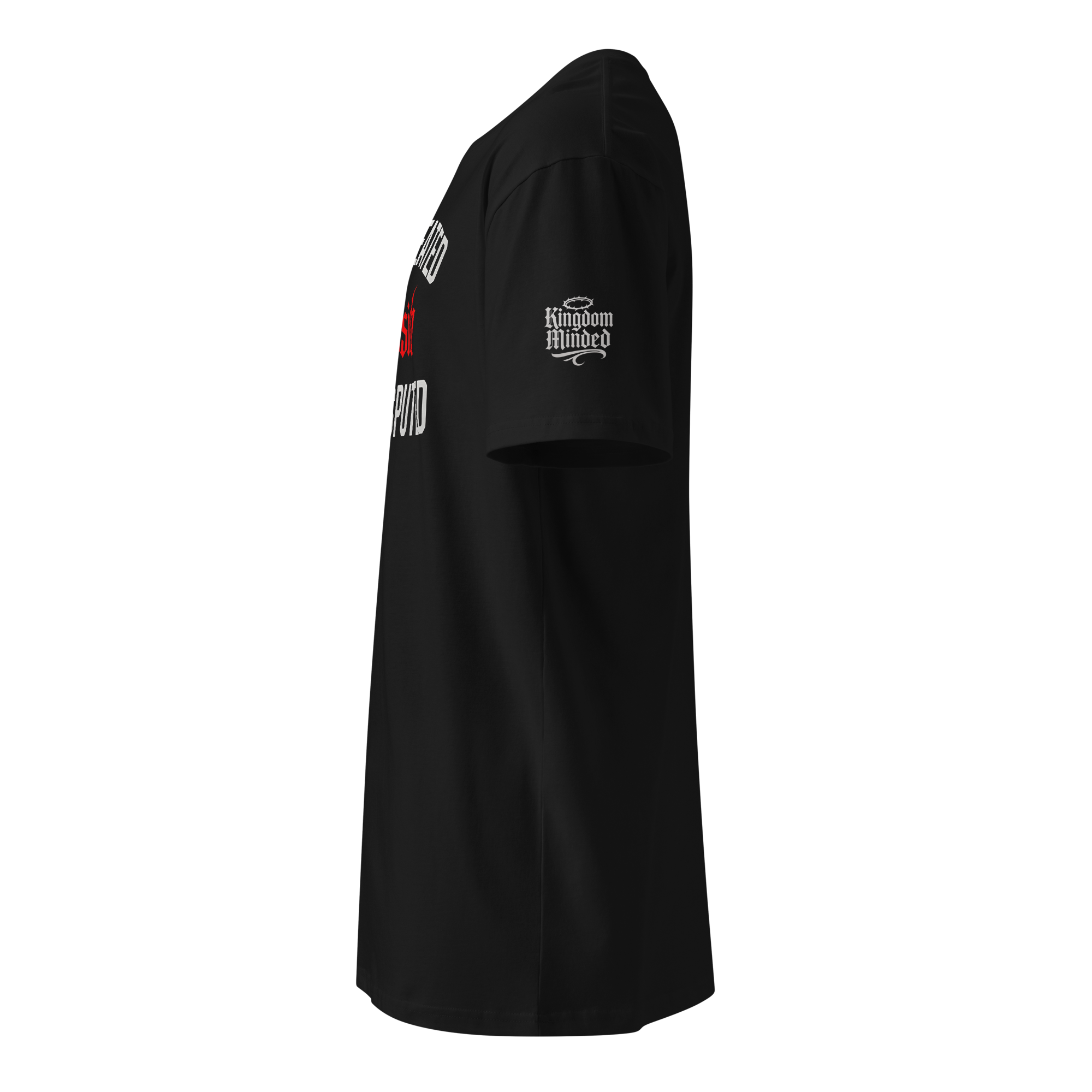 Undefeated. Undisputed. Tee — Black — Left