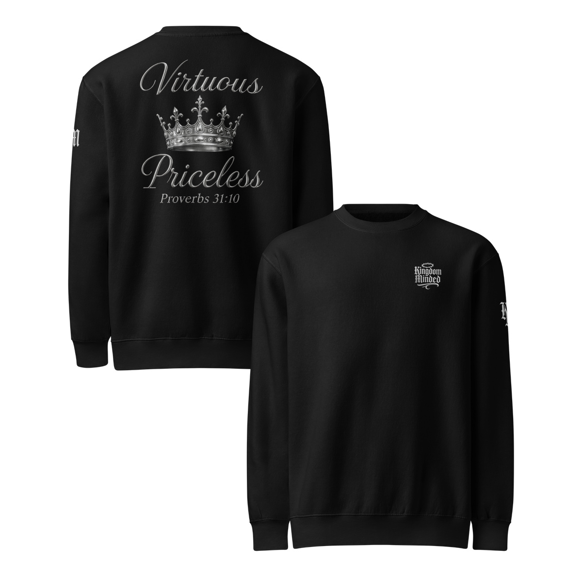 Virtuous Woman Premium Design Sweatshirt