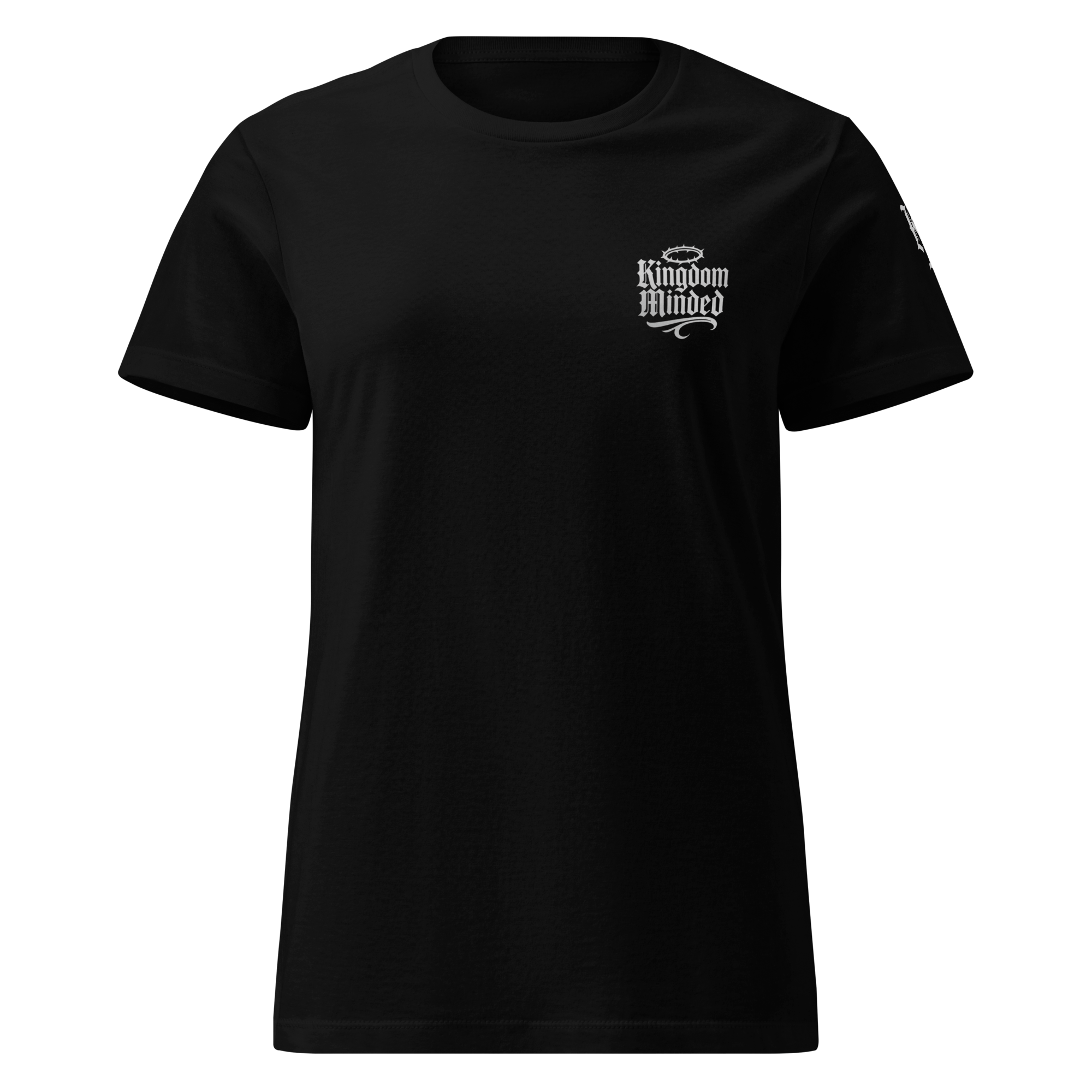 Virtuous Woman Premium Women's Tee — Black — Front