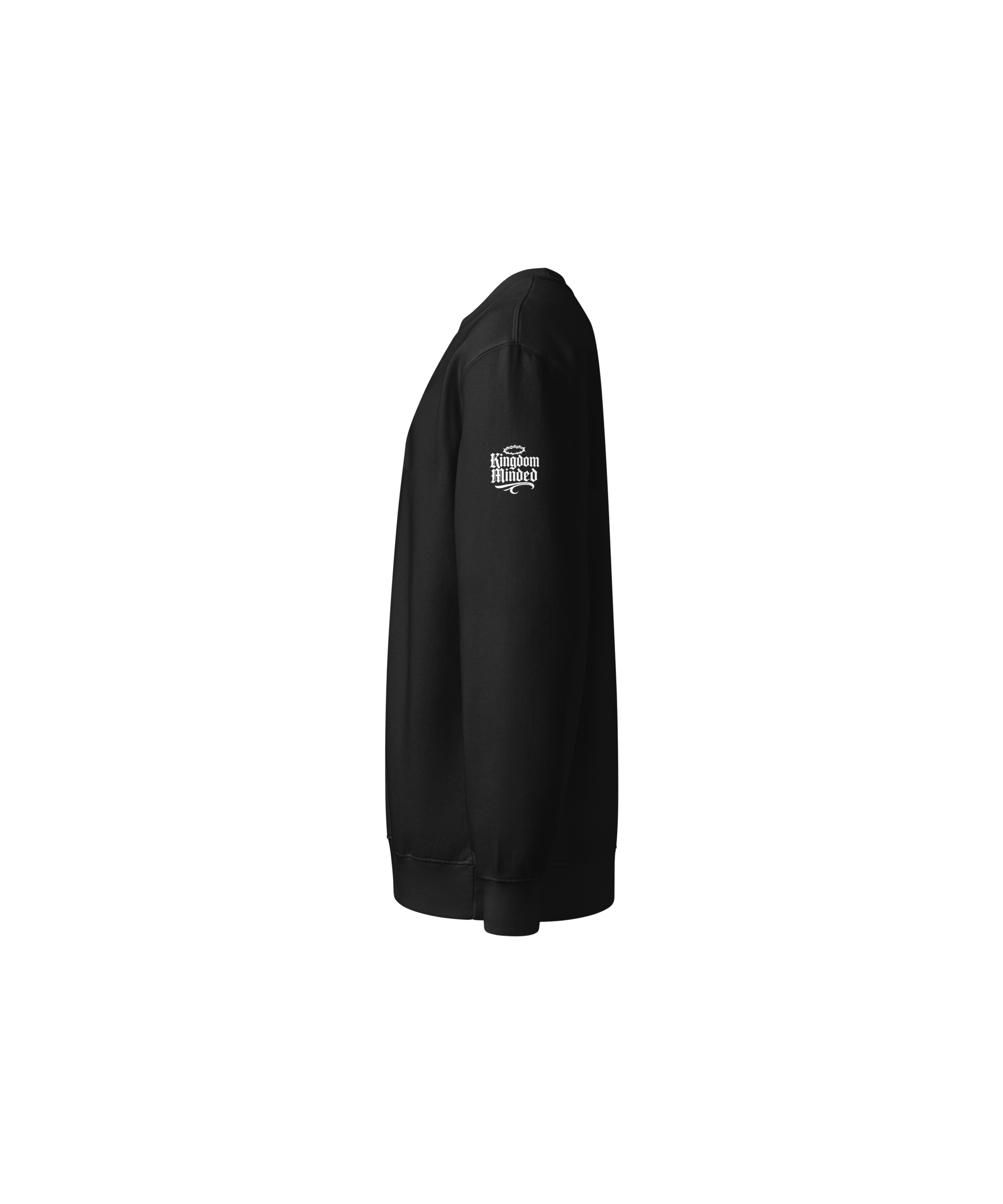 Yahweh Standard Sweatshirt — black — Left