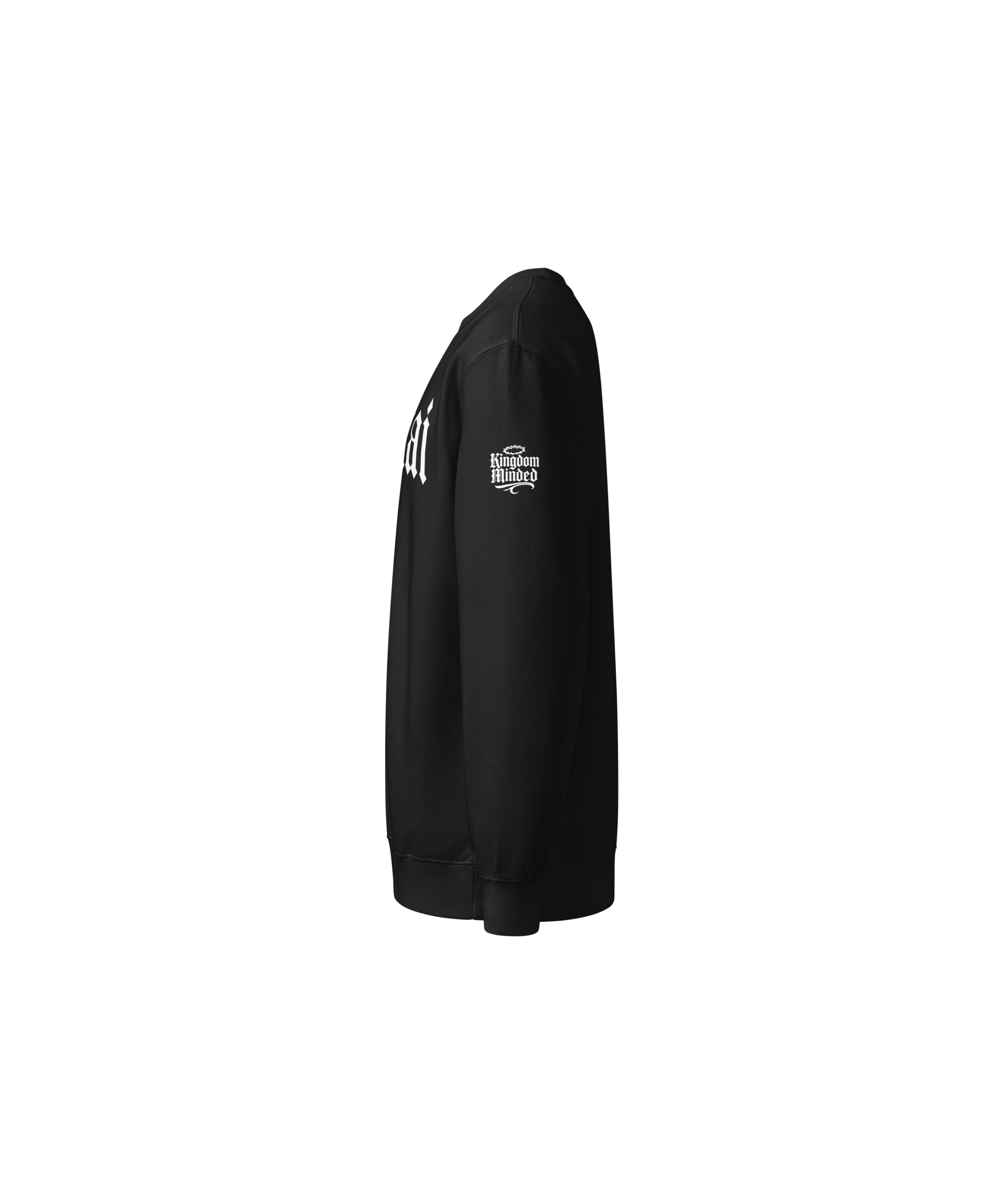 Adonai Standard Sweatshirt — black — Left