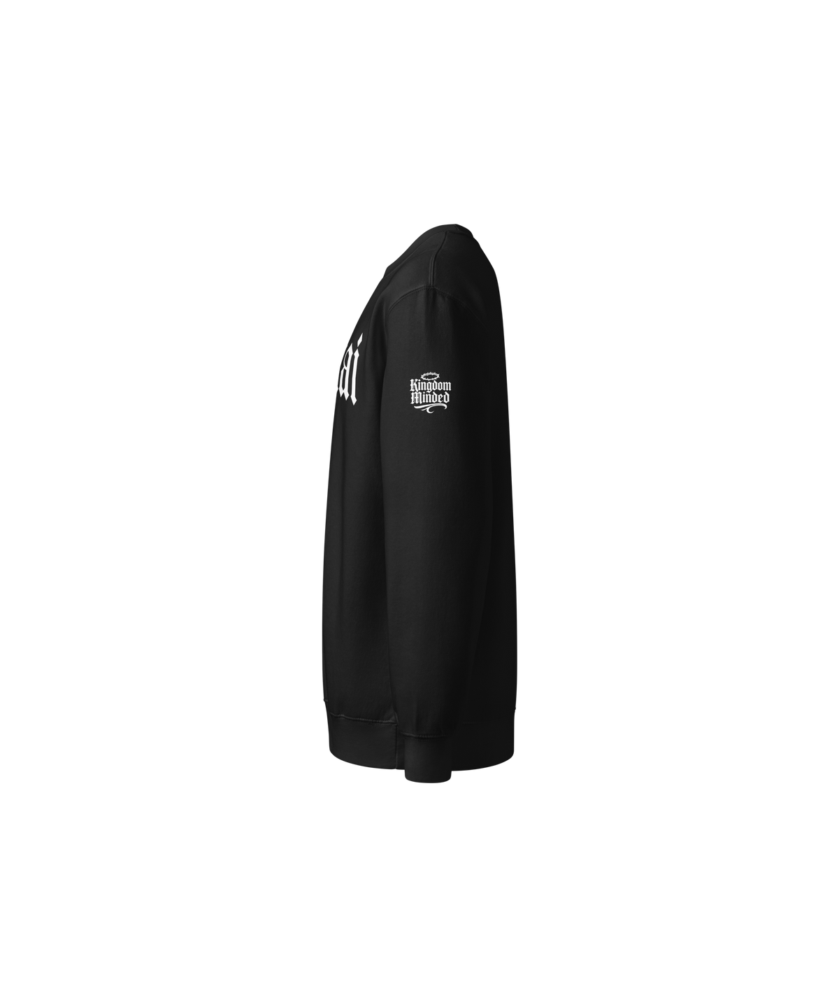Adonai Standard Sweatshirt — black — Left