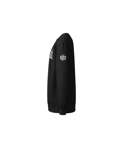 Adonai Standard Sweatshirt — black — Left