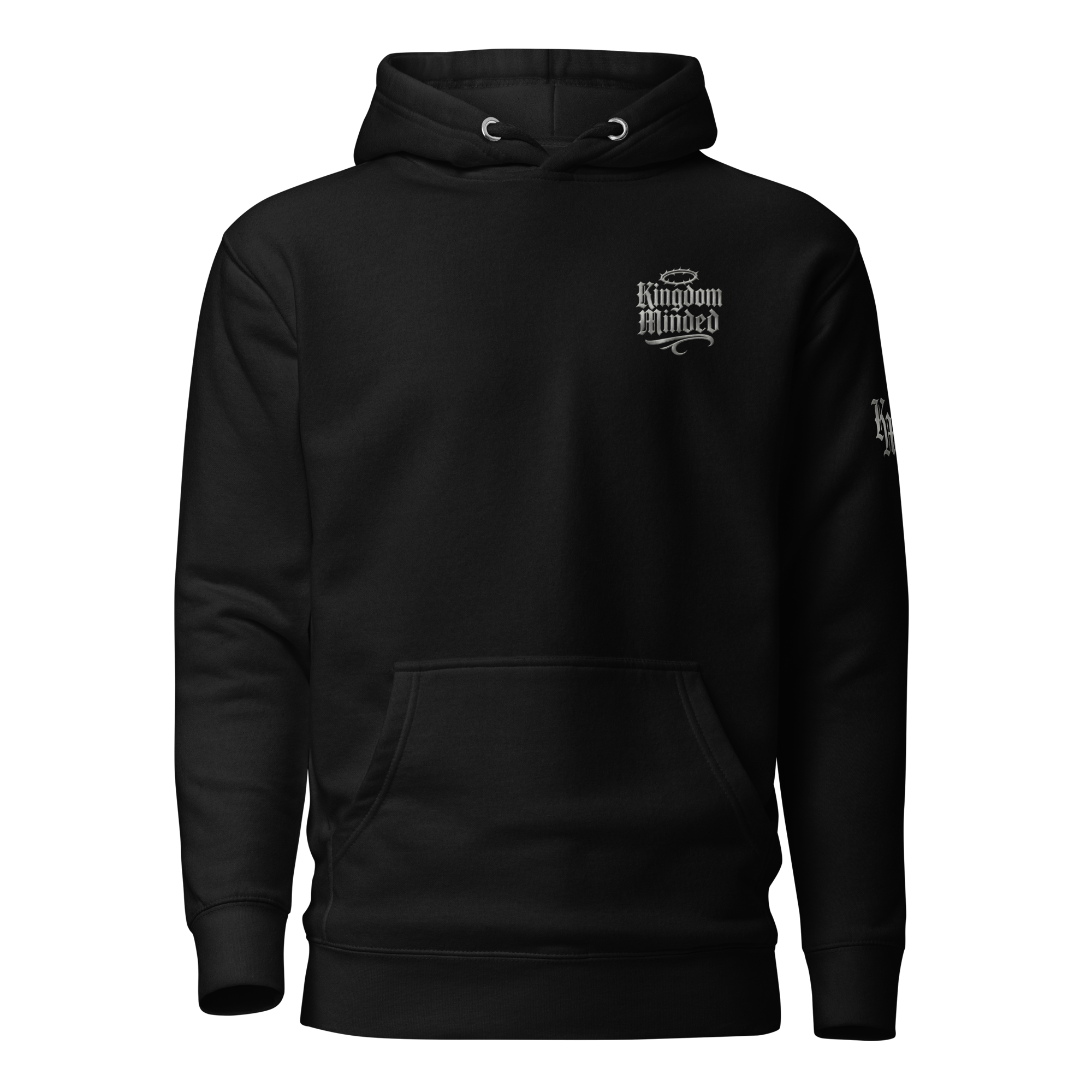Humility Premium Pullover Hoodie — black — Front