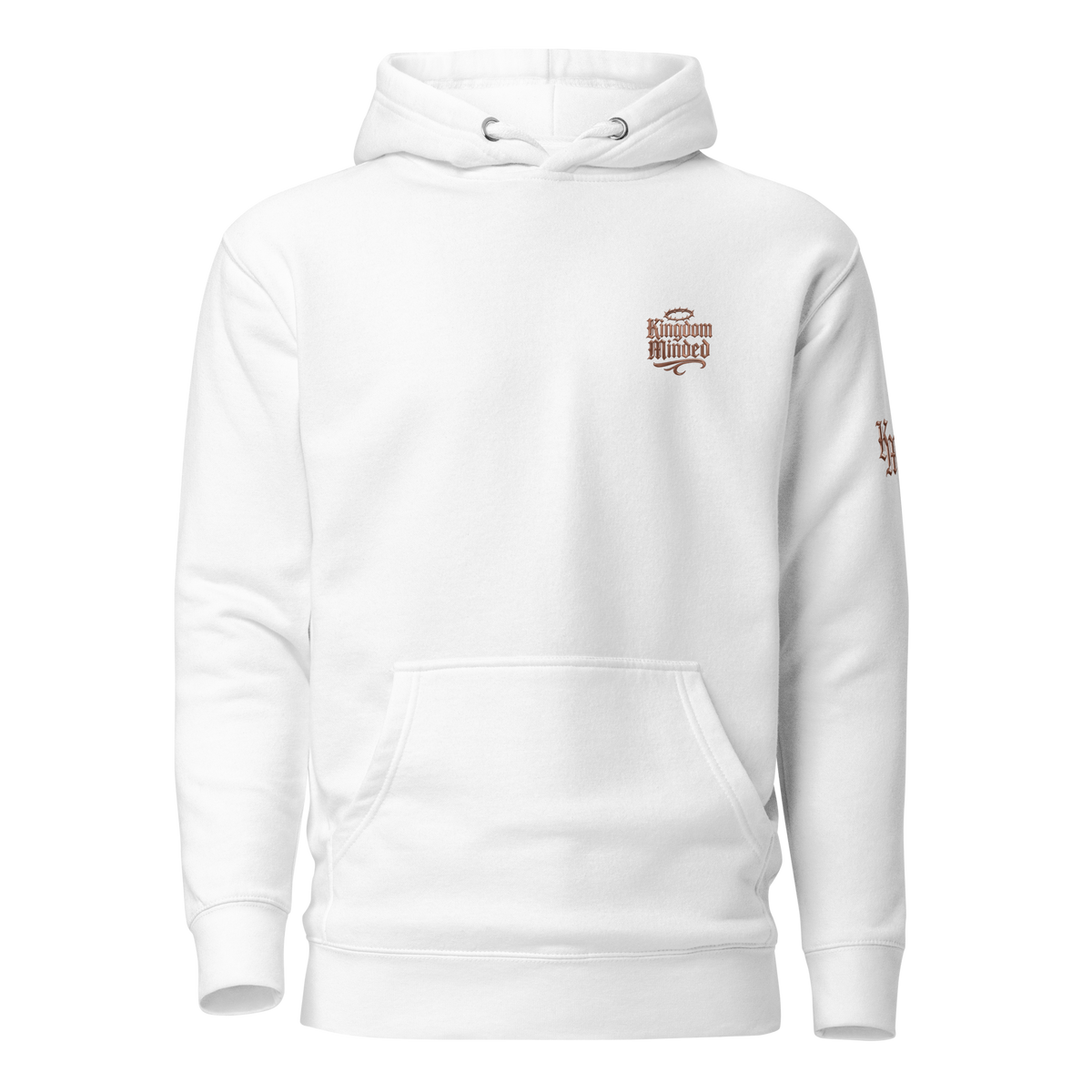 Virtuous Woman Premium Pullover Hoodie — white — Front