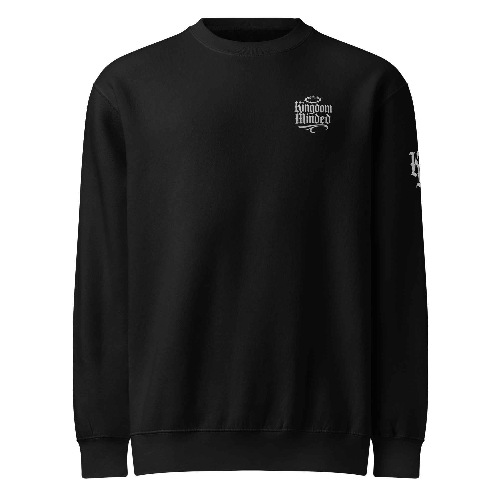 Disciple Premium Sweatshirt — Black — Front