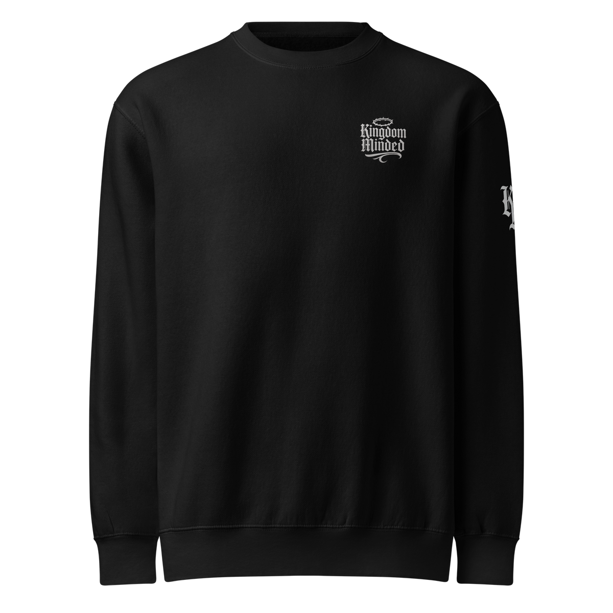 Disciple Premium Sweatshirt — Black — Front