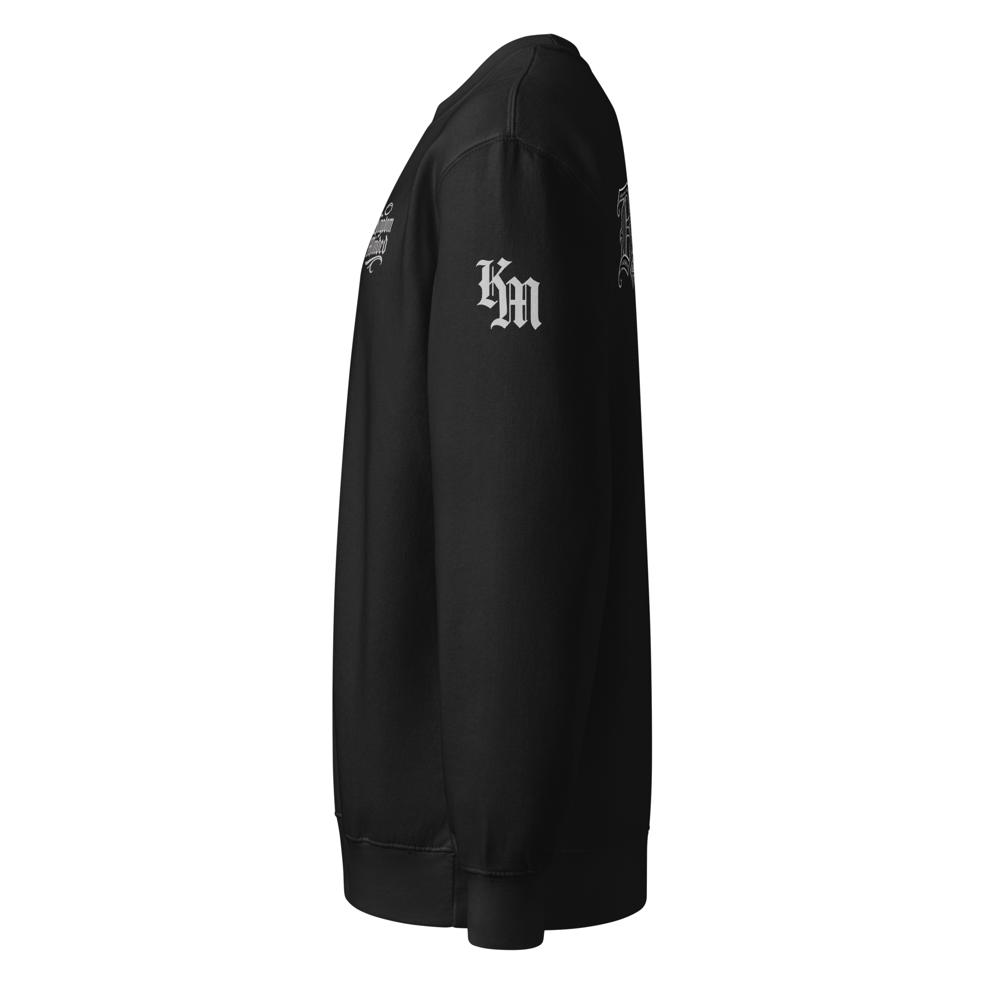 Disciple Premium Sweatshirt — black — Left