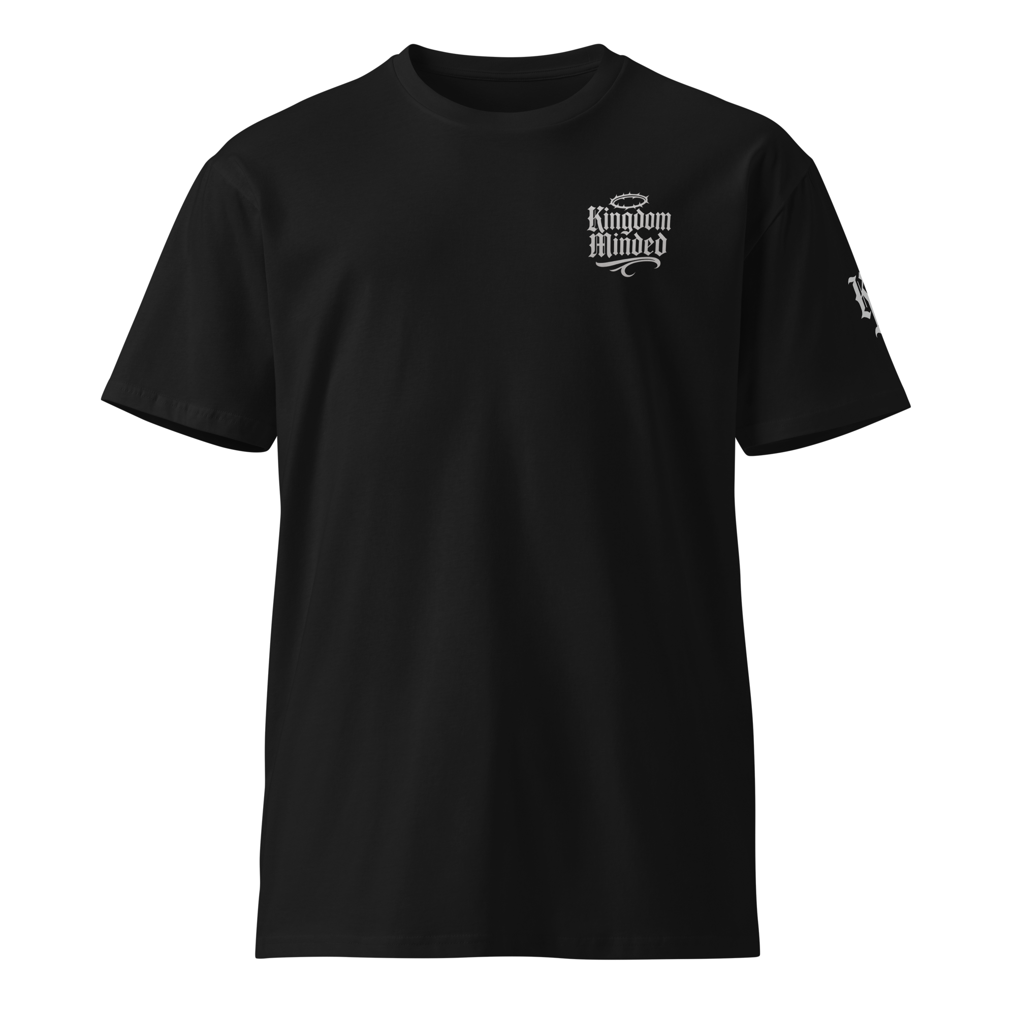 Disciple Premium Tee — Black — Front