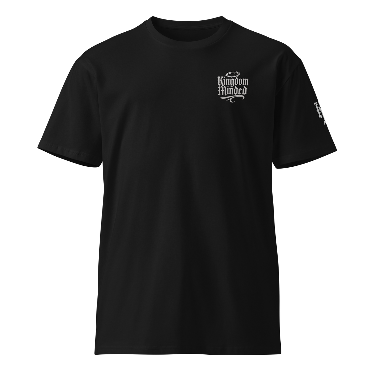 Disciple Premium Tee — Black — Front