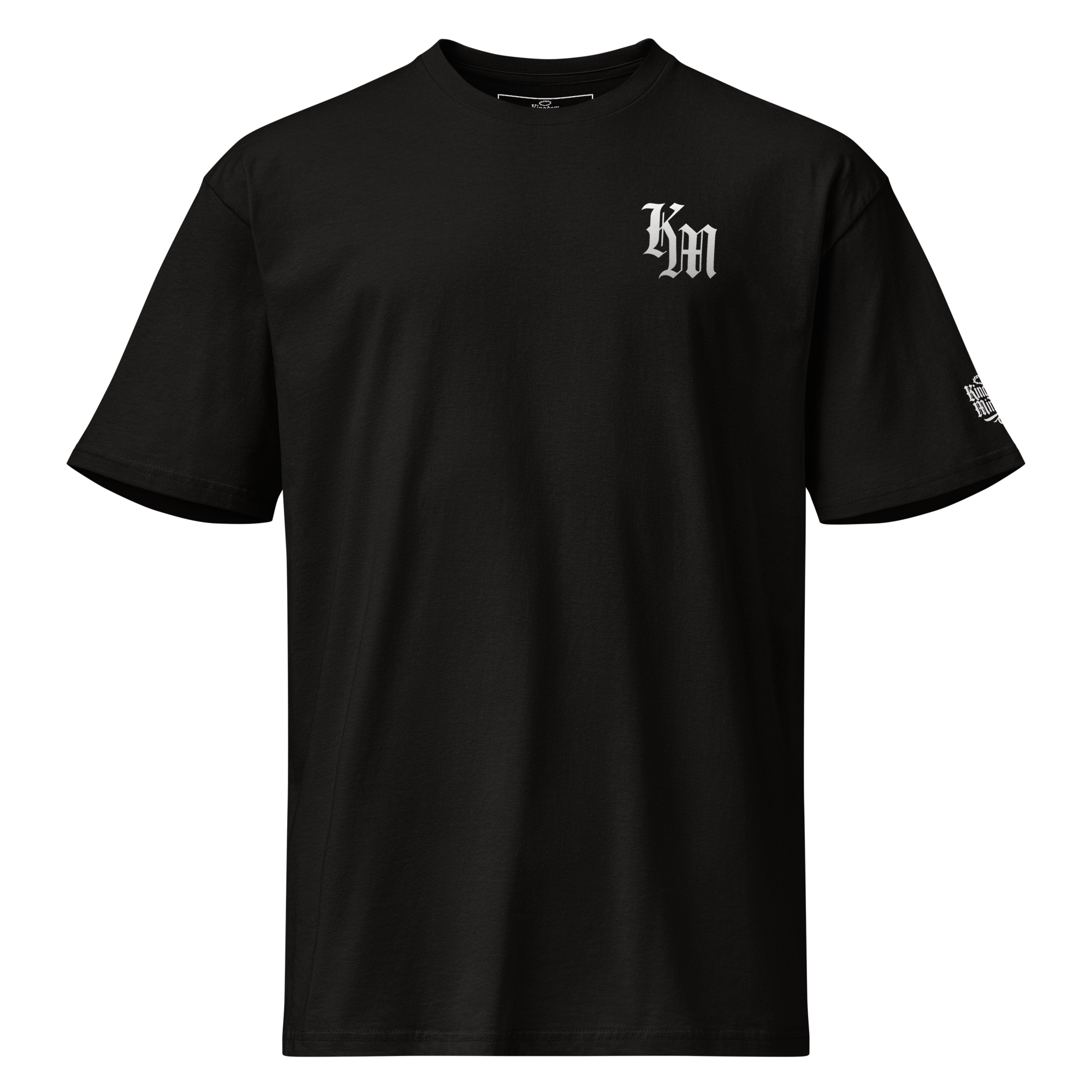 Undefeated. Undisputed. Premium Tee — Black — Front