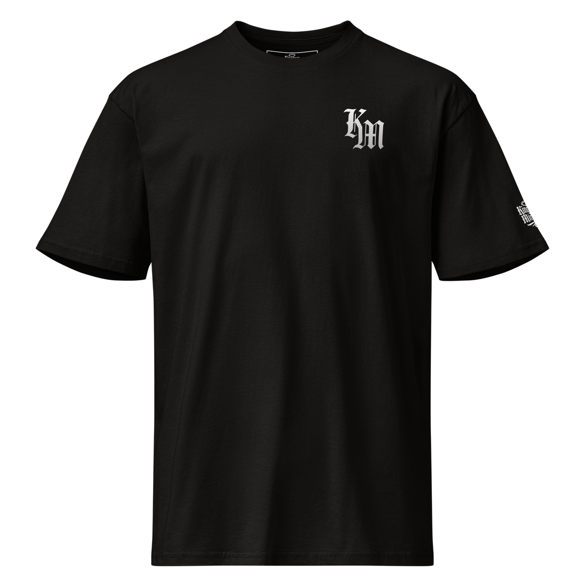 Undefeated. Undisputed. Premium Tee — Black — Front