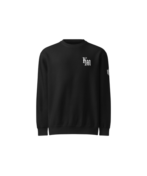 Adonai Premium Sweatshirt — black — Front